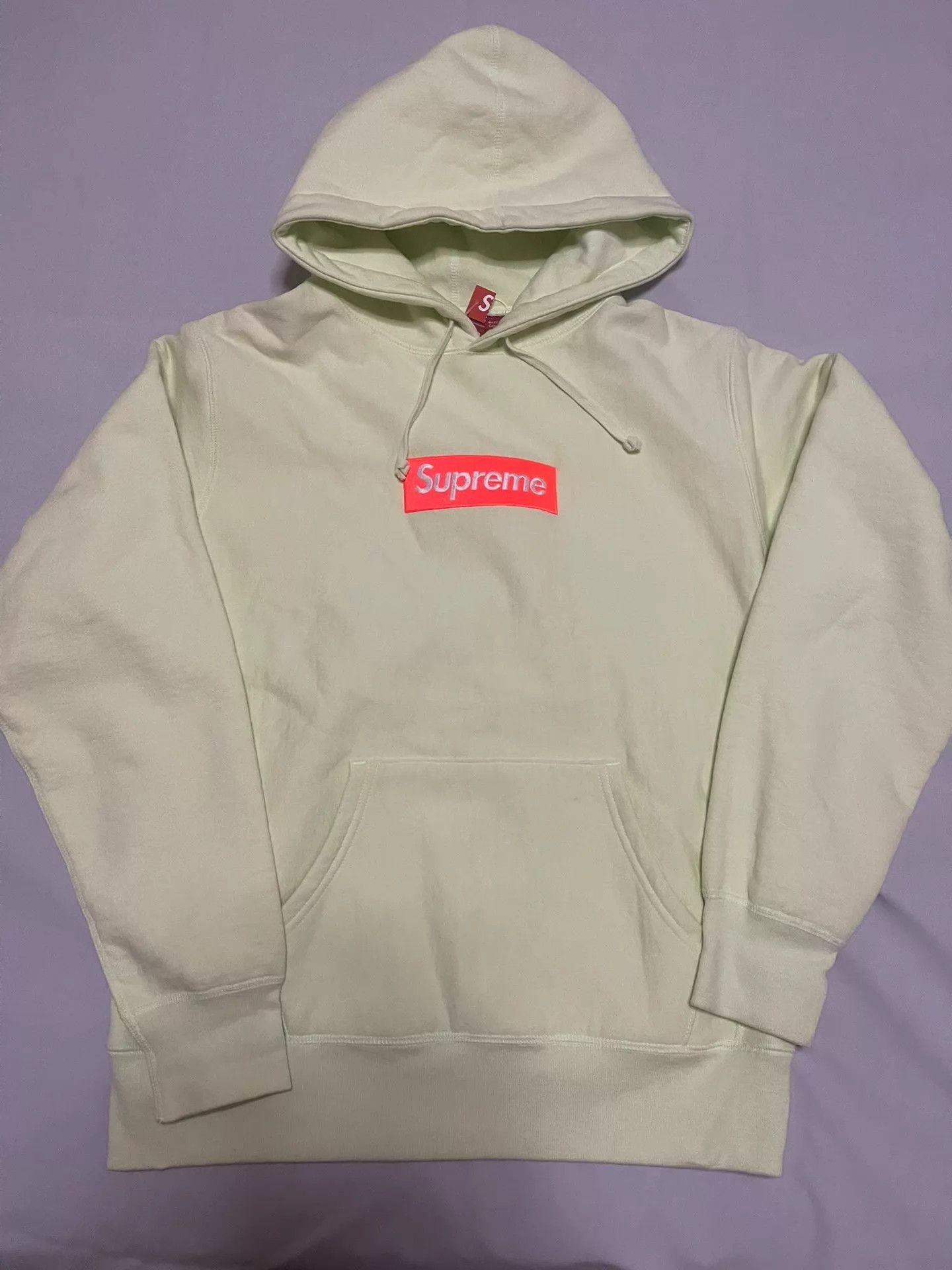 Supreme Supreme Teal FW17 Box Logo Red/Yellow Hoodie M New w/Tags Size US M / EU 48-50 / 2 - 1 Thumbnail