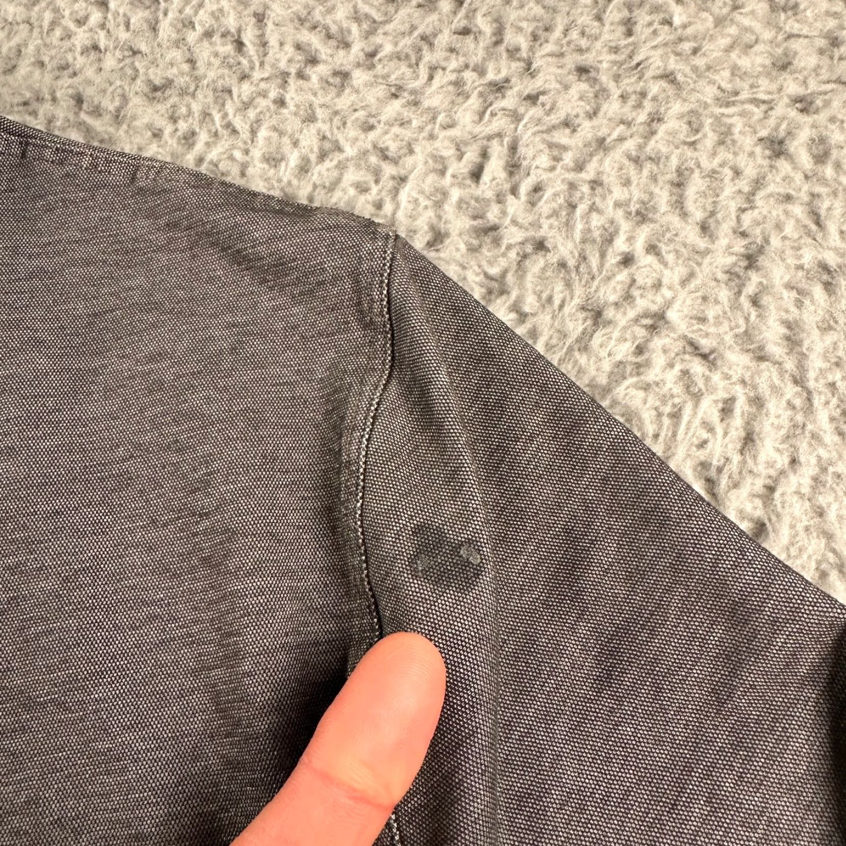 Lululemon Lululemon Men's Commission Casual Button-Down Shirt Gray Size L Performance Size US L / EU 52-54 / 3 - 7 Thumbnail