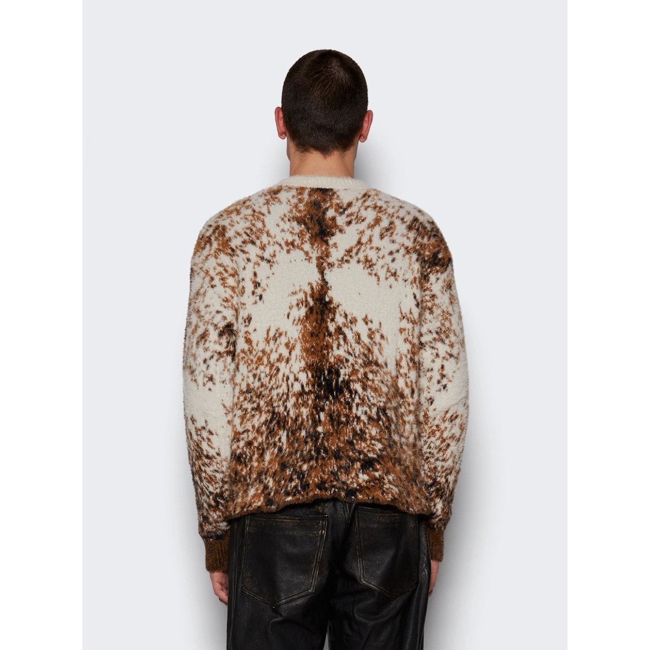 Diesel Diesel Itello Sweater in Chocolate Small New Mens Knit Pullo Size US S / EU 44-46 / 1 - 2 Thumbnail