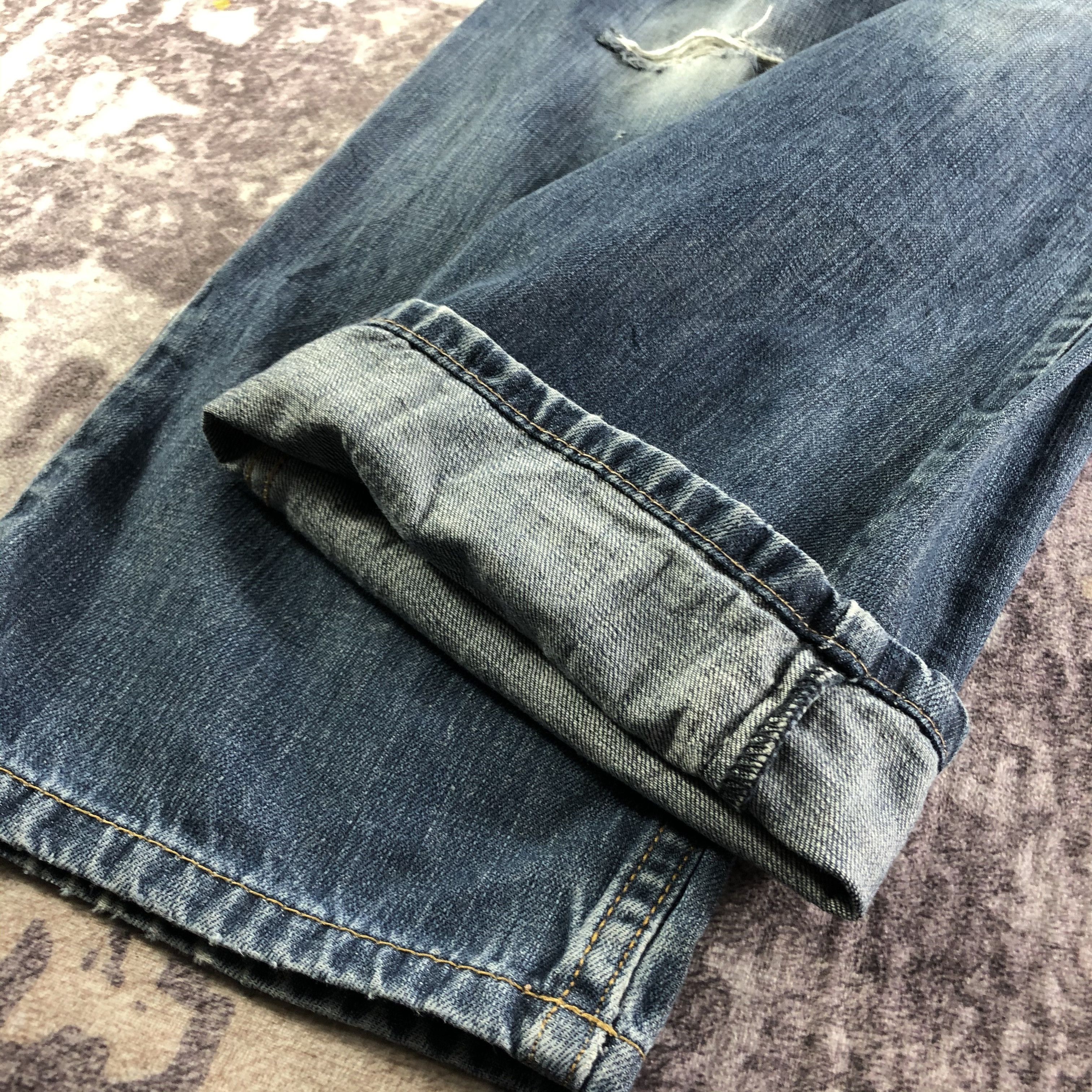 Levi's × Vintage Vintage Blue Wash Levis 514 Jeans-JM3473 Size 29" - 6 Thumbnail