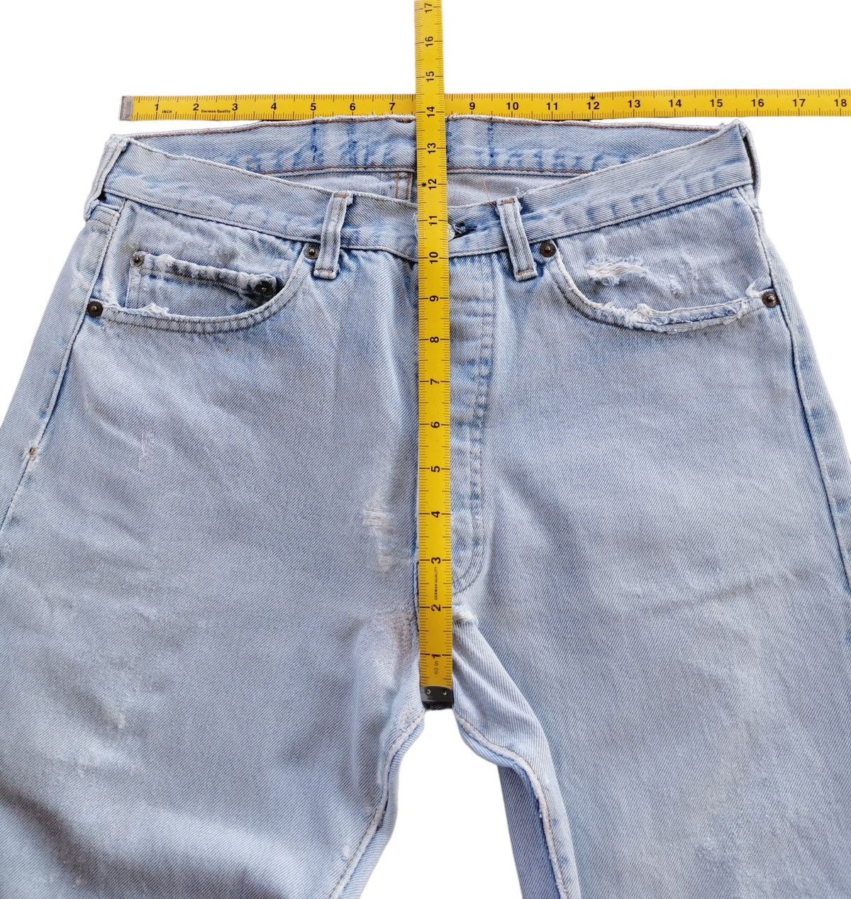 Levi's × Undercover × Vintage Levis Vintage Selvedge 80s Rare Item Size US 31 - 10 Thumbnail