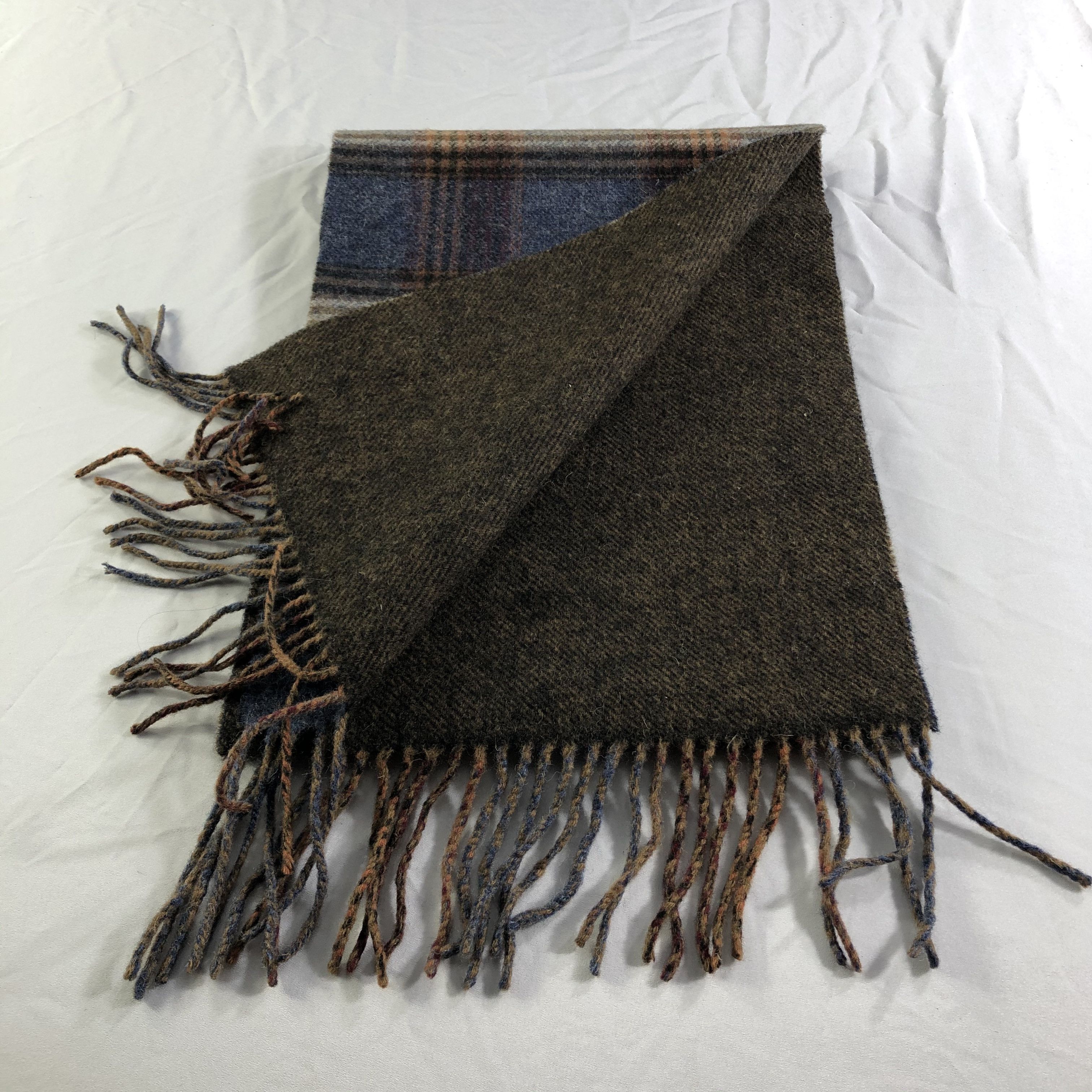 Beams Plus Beams Tartan Wool Scarf Muffler Neckwear V2405 Size ONE SIZE - 5 Thumbnail