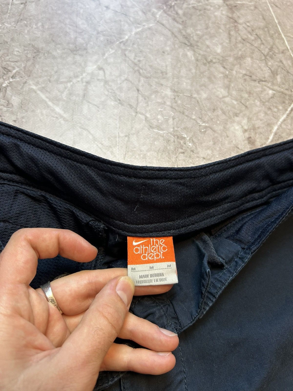 Nike × Vintage Mens Vintage Nike Cargo shorts streetwear y2k rare drill acg Size US 32 / EU 48 - 7 Thumbnail