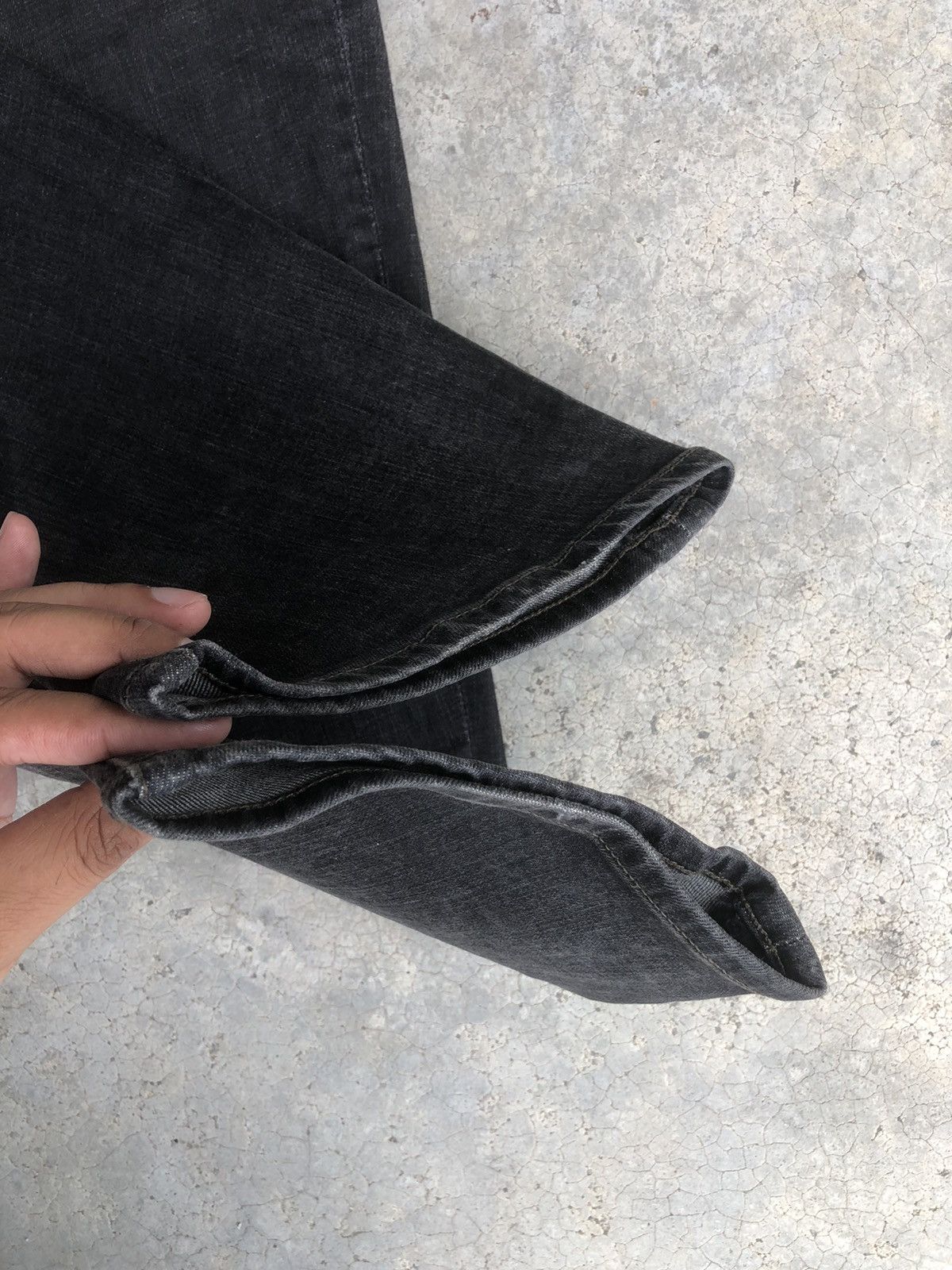 Schlussel Japanese Schlussel Flared Jeans Distressed Jeans Size US 32 / EU 48 - 13 Thumbnail