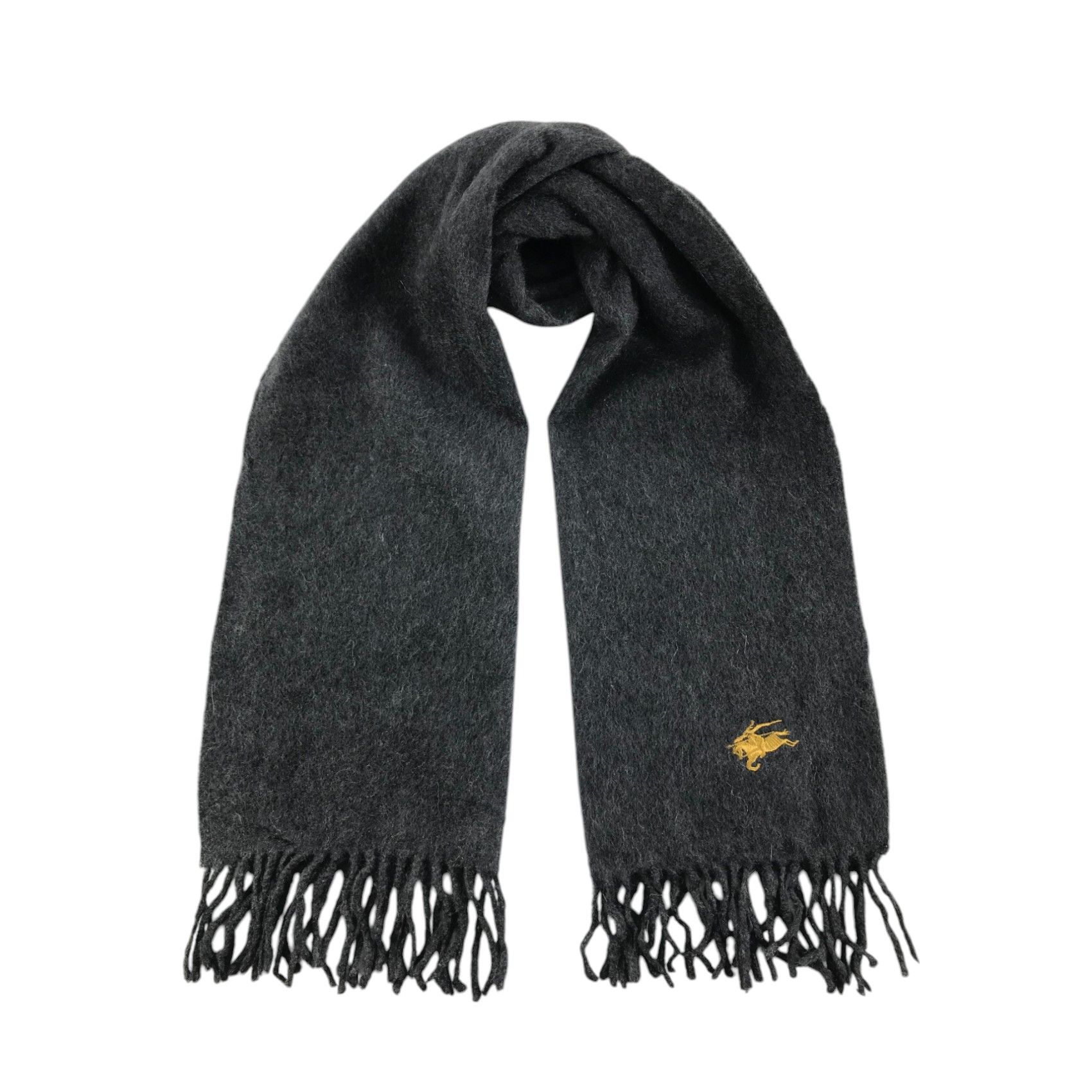 Burberry × Vintage Burberry Scarf / Muffler / Neckwear - WW2950 Size ONE SIZE - 1 Thumbnail