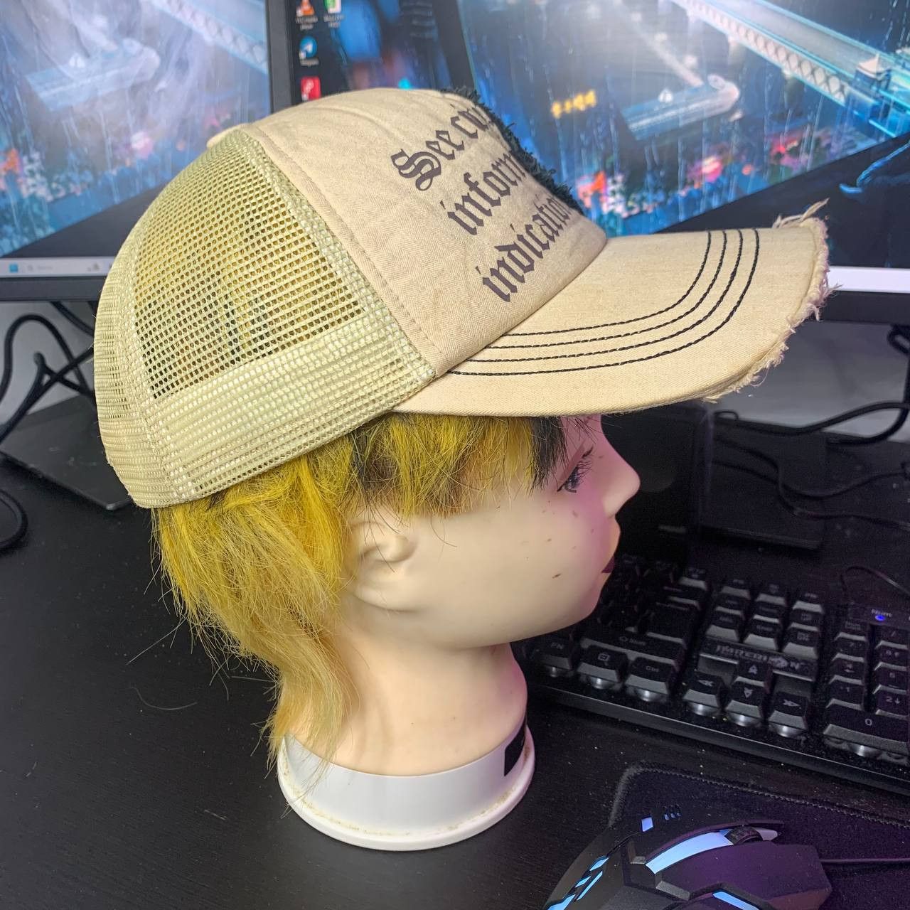 Japanese Brand × Kapital VINTAGR PEACE TRUCKER HAT Size ONE SIZE - 5 Thumbnail