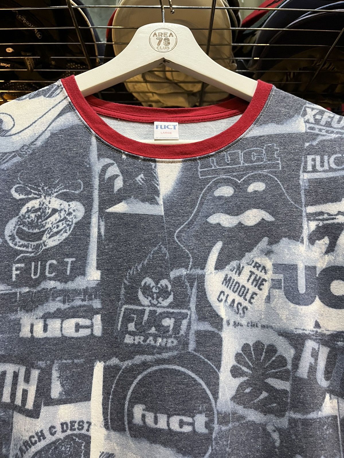FUCT Fuct Skateboards Sk8 Tee Mega Print Size US L / EU 52-54 / 3 - 3 Thumbnail