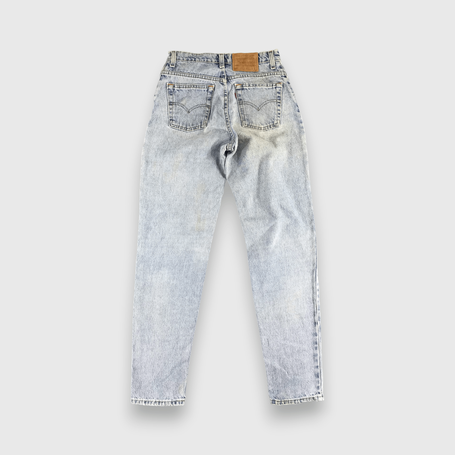 Levi's Vintage Levis 550 Jeans Stone Wash Denim -J401 Size US 28 / EU 44 - 2 Thumbnail