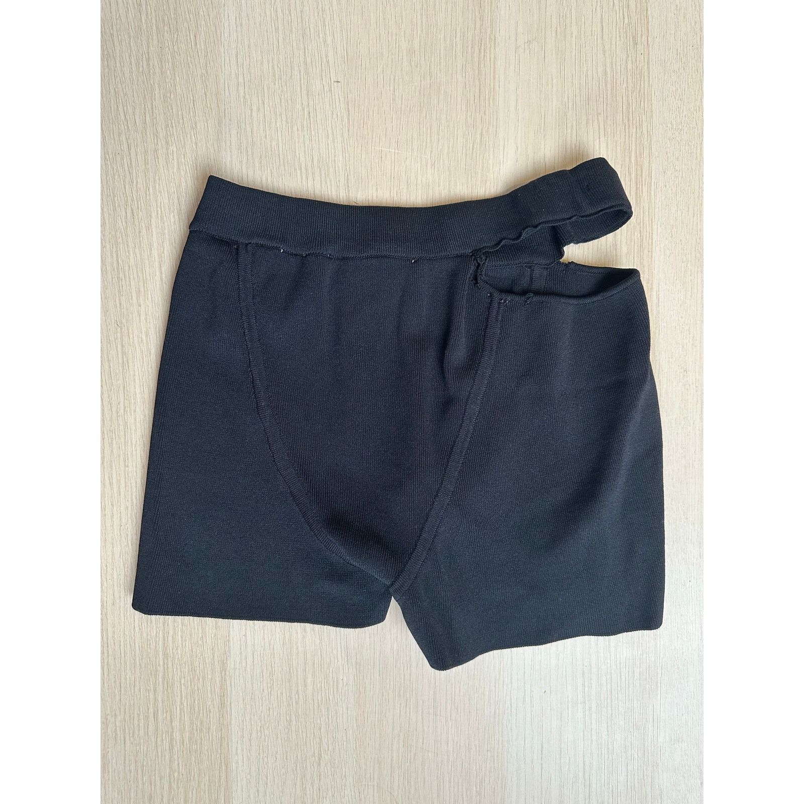 Zara Rare ZARA x Kaia Gerber Black Biker Short - Size S - Mint Size S / US 4 / IT 40 - 2 Thumbnail