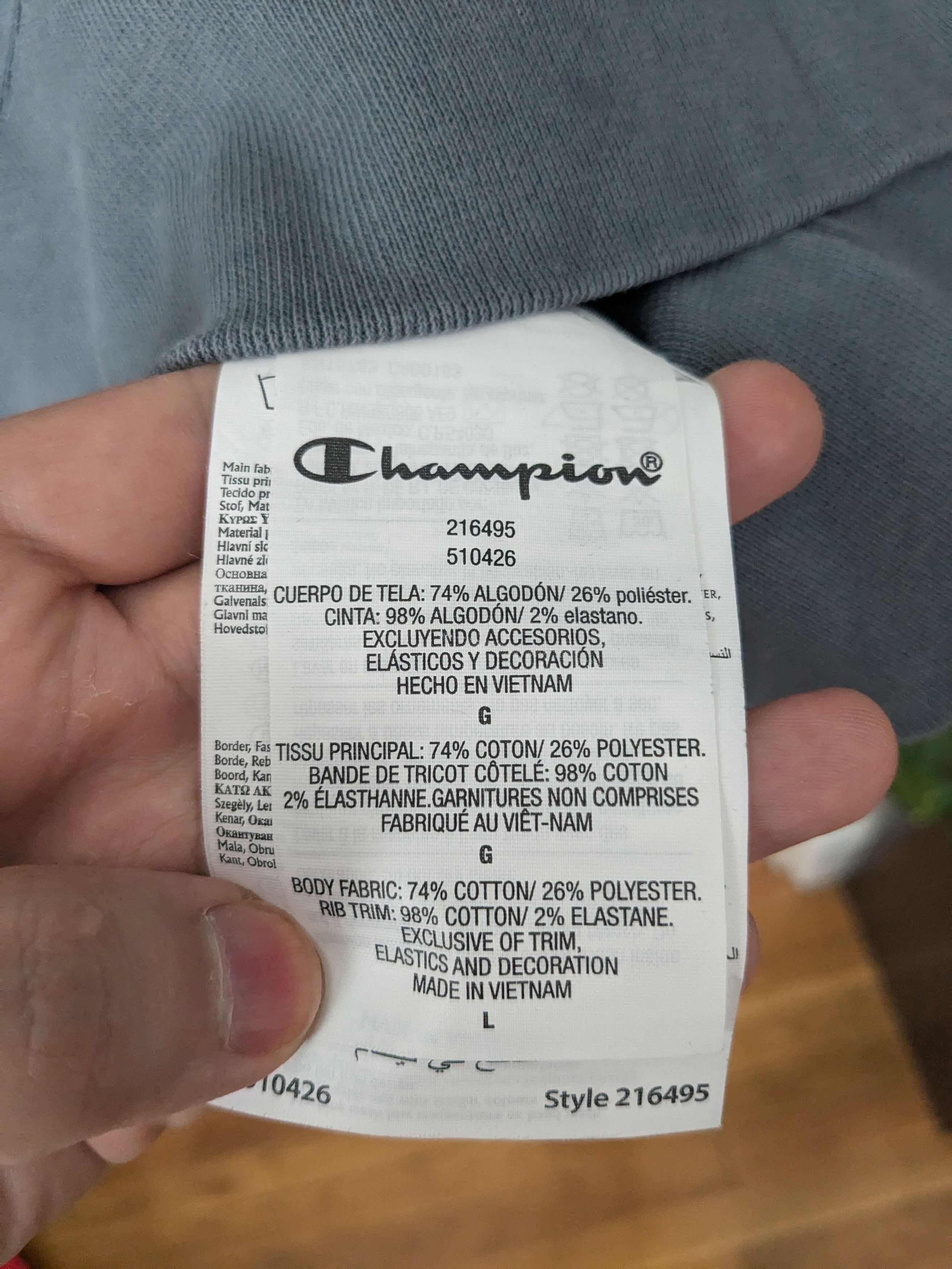 Champion Reverse weave crewneck Size US L / EU 52-54 / 3 - 5 Thumbnail
