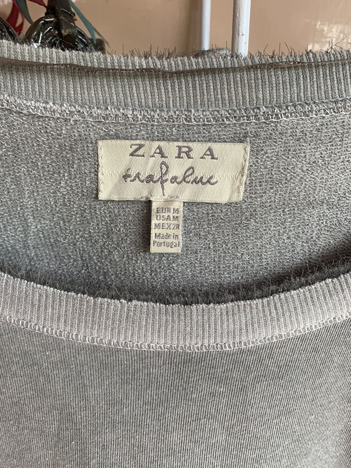 Designer × Zara ZARA Arcive Skull Long Sleeve Size US L / EU 52-54 / 3 - 3 Thumbnail