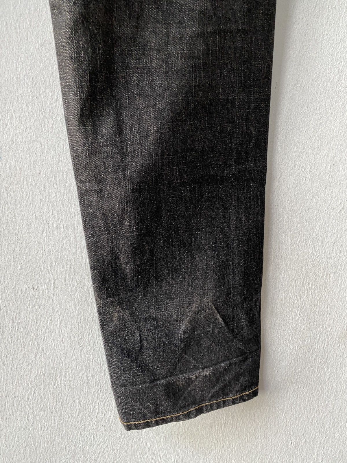 Japanese Brand × Seditionaries Vintage Japanese Graffito Stitch Double Waist Design Denim Size US 31 - 12 Thumbnail