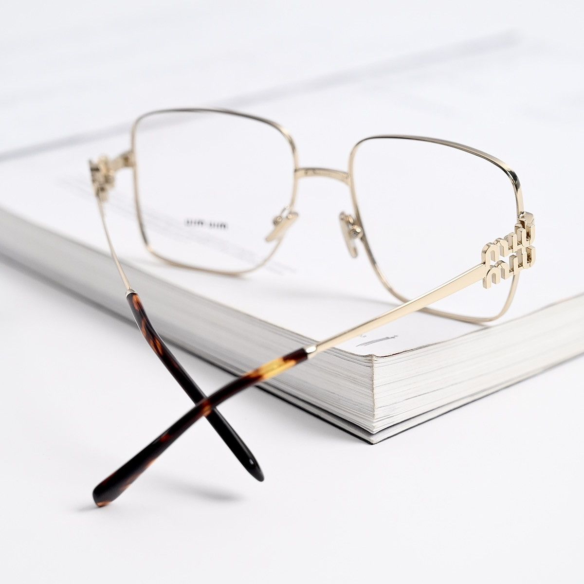 Miu Miu MIU MIU 0MU 51XV ZVN1O1 GLASSE Size ONE SIZE - 10 Thumbnail