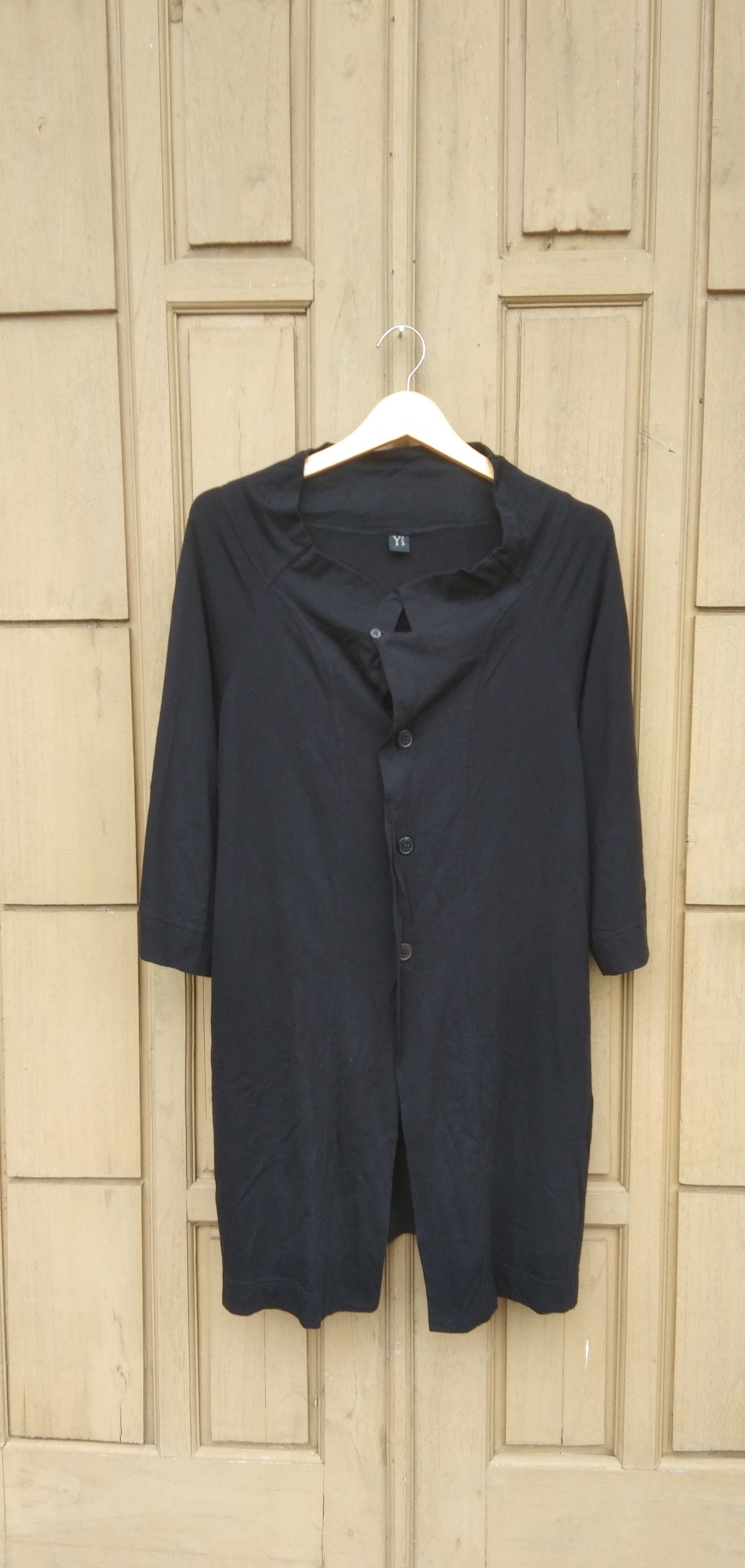 Y's Size 2 Y's yohji yamamoto black long cardi Size M / US 6-8 / IT 42-44 - 1 Thumbnail