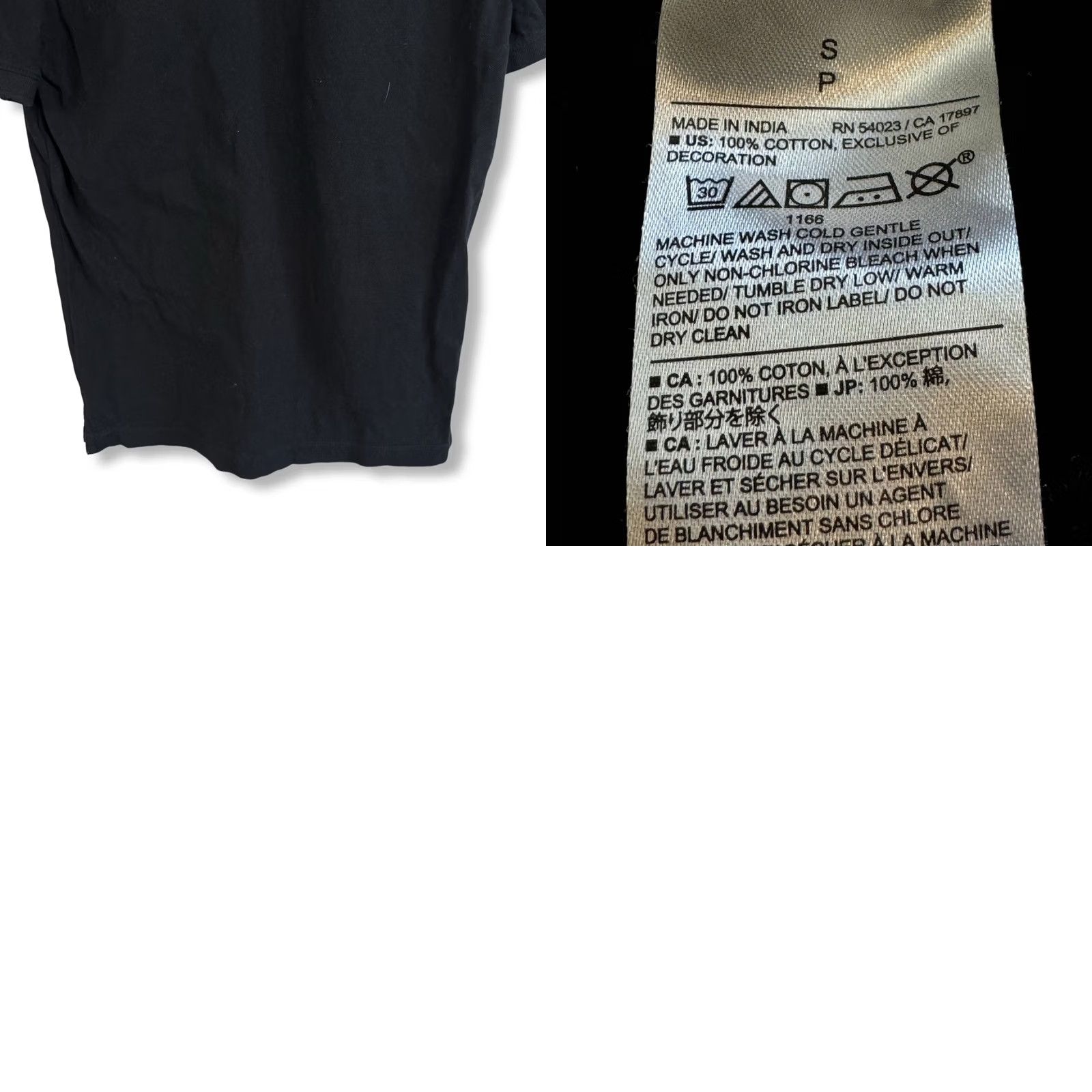 Banana Republic VINTAGE Banana Republic Pique Short Sleeve Pullover Shirt Travel Patches Black Size S Mens Shirt Modern Casual Fit Womens? No Size US S / EU 44-46 / 1 - 9 Thumbnail