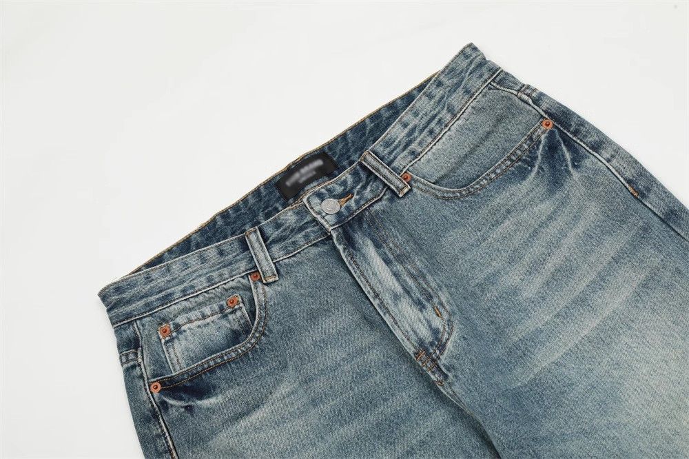 Japanese Brand × Jean Men's hippie distressed loose washed ripped bootcut jeans Size US 32 / EU 48 - 3 Thumbnail