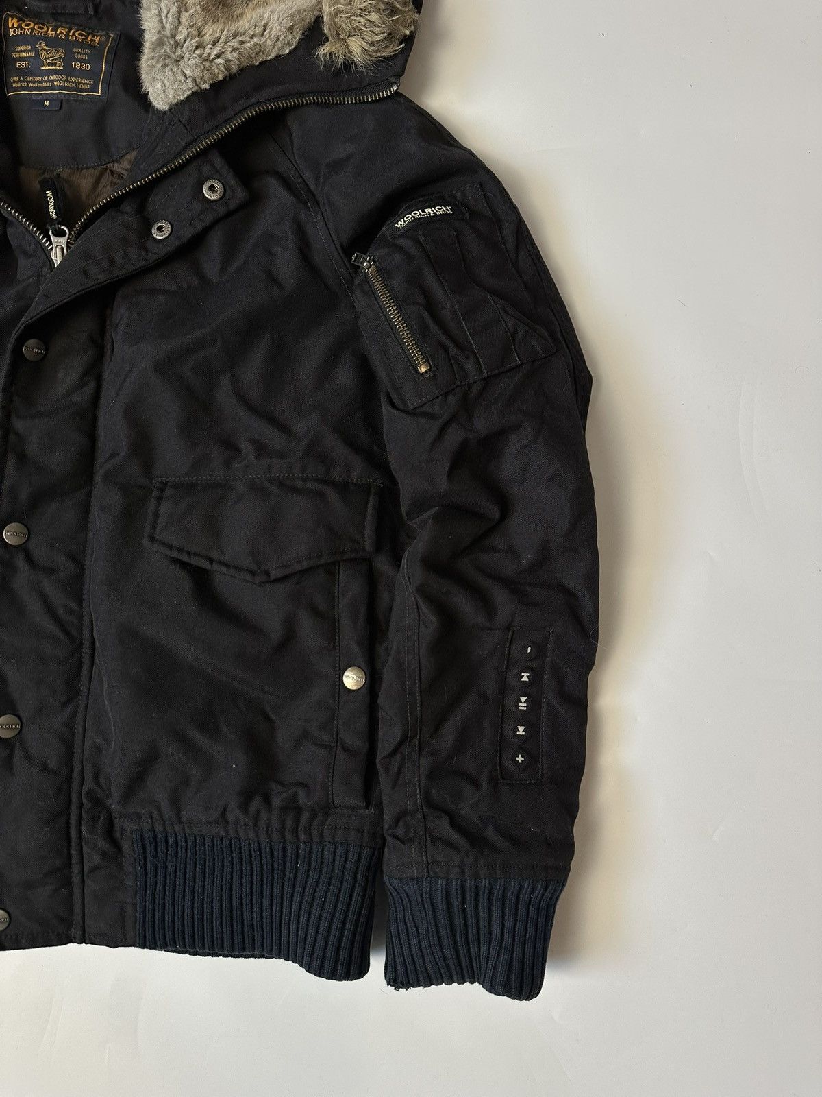 Woolrich Woolen Mills Rare Woolrich John Rich & Bros.Faux Fur Winter Bobmer Jacket Size US M / EU 48-50 / 2 - 6 Thumbnail