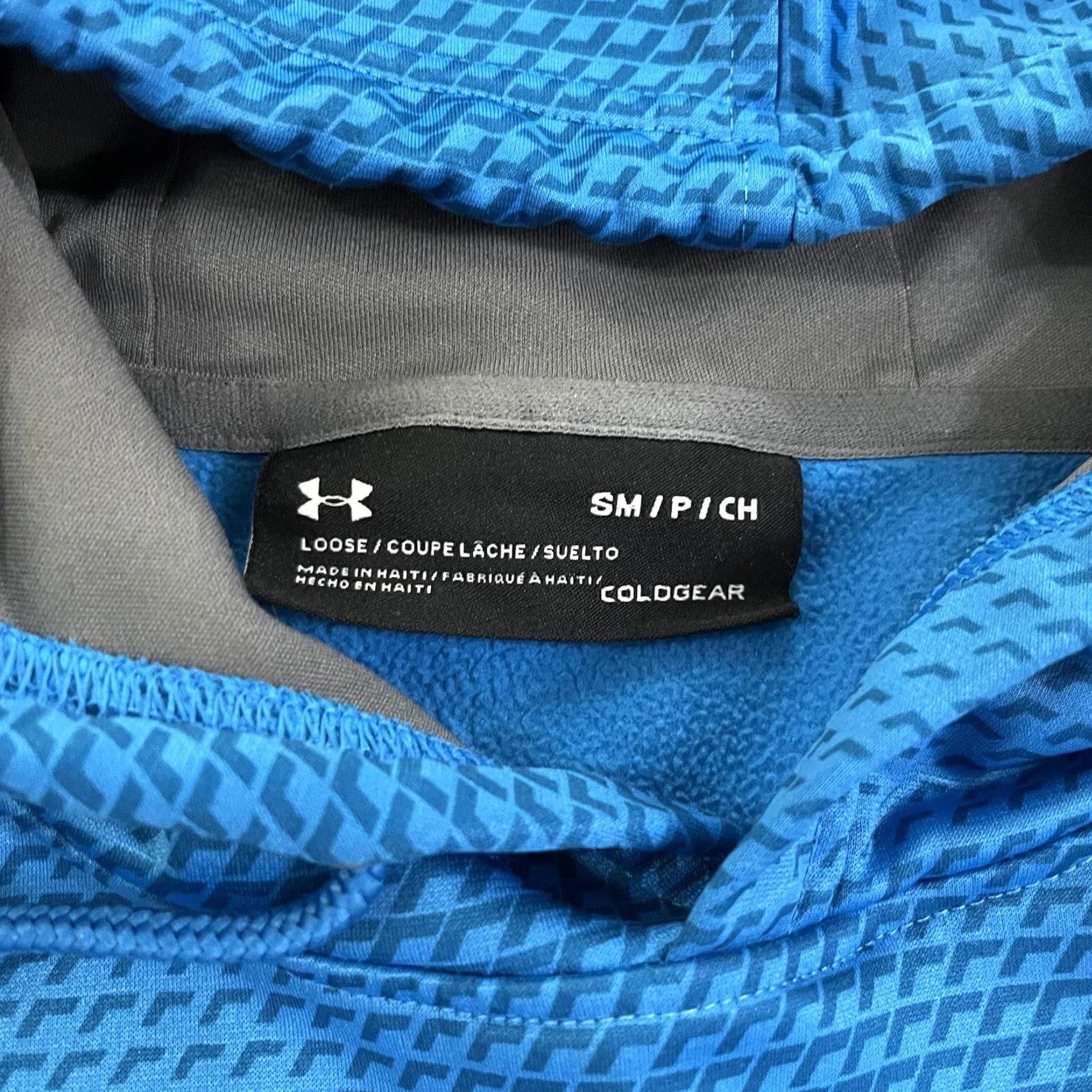 Under Armour Under Armour Mens Hoodie Pullover Logo Hooded Sweatshirt Blue Small Regular Size S Casual Athletic Tee? Size US S / EU 44-46 / 1 - 7 Thumbnail