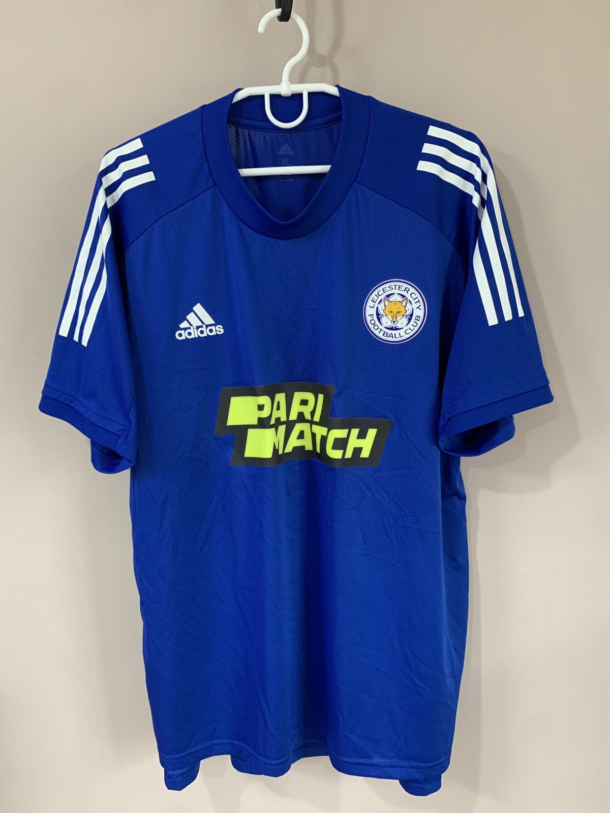 Adidas Leicester City Training Football Shirt Adidas Soccer Jersey Size US XL / EU 56 / 4 - 1 Thumbnail