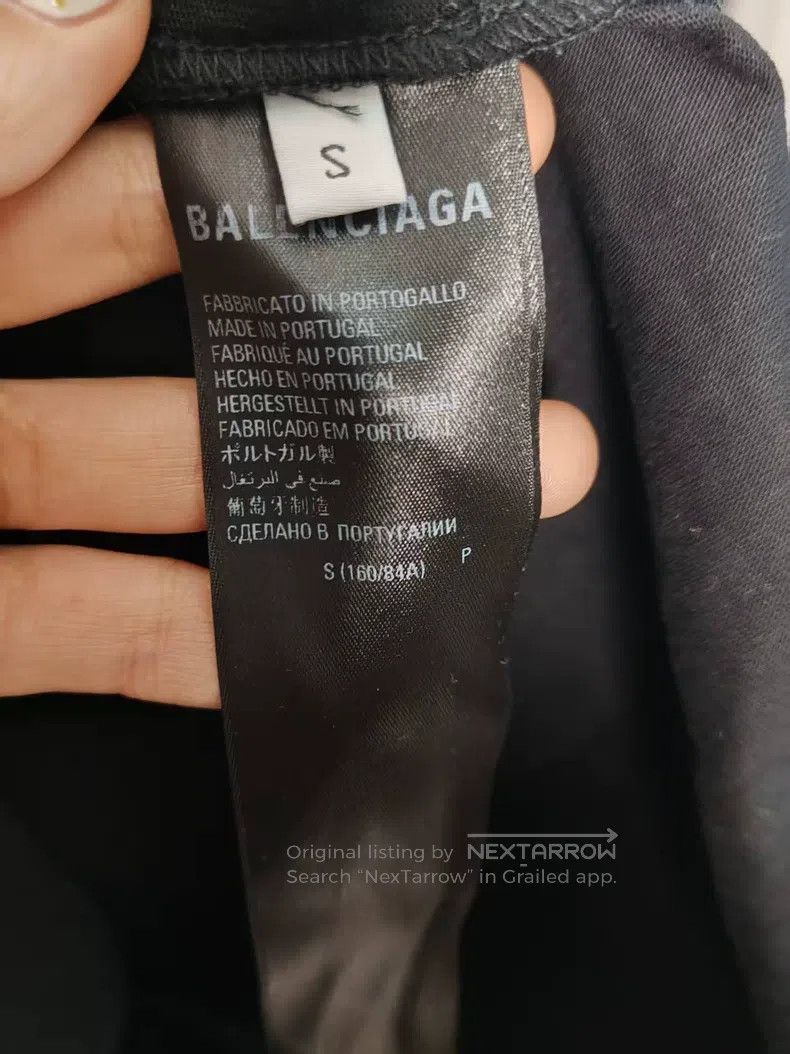 Balenciaga Balenciaga Distressed short sleeve Size US S / EU 44-46 / 1 - 3 Thumbnail