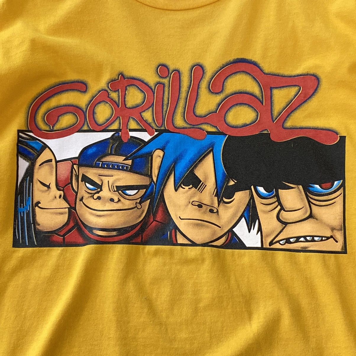 Band Tees Vintage Gorillaz Band Tee Size US L / EU 52-54 / 3 - 3 Thumbnail