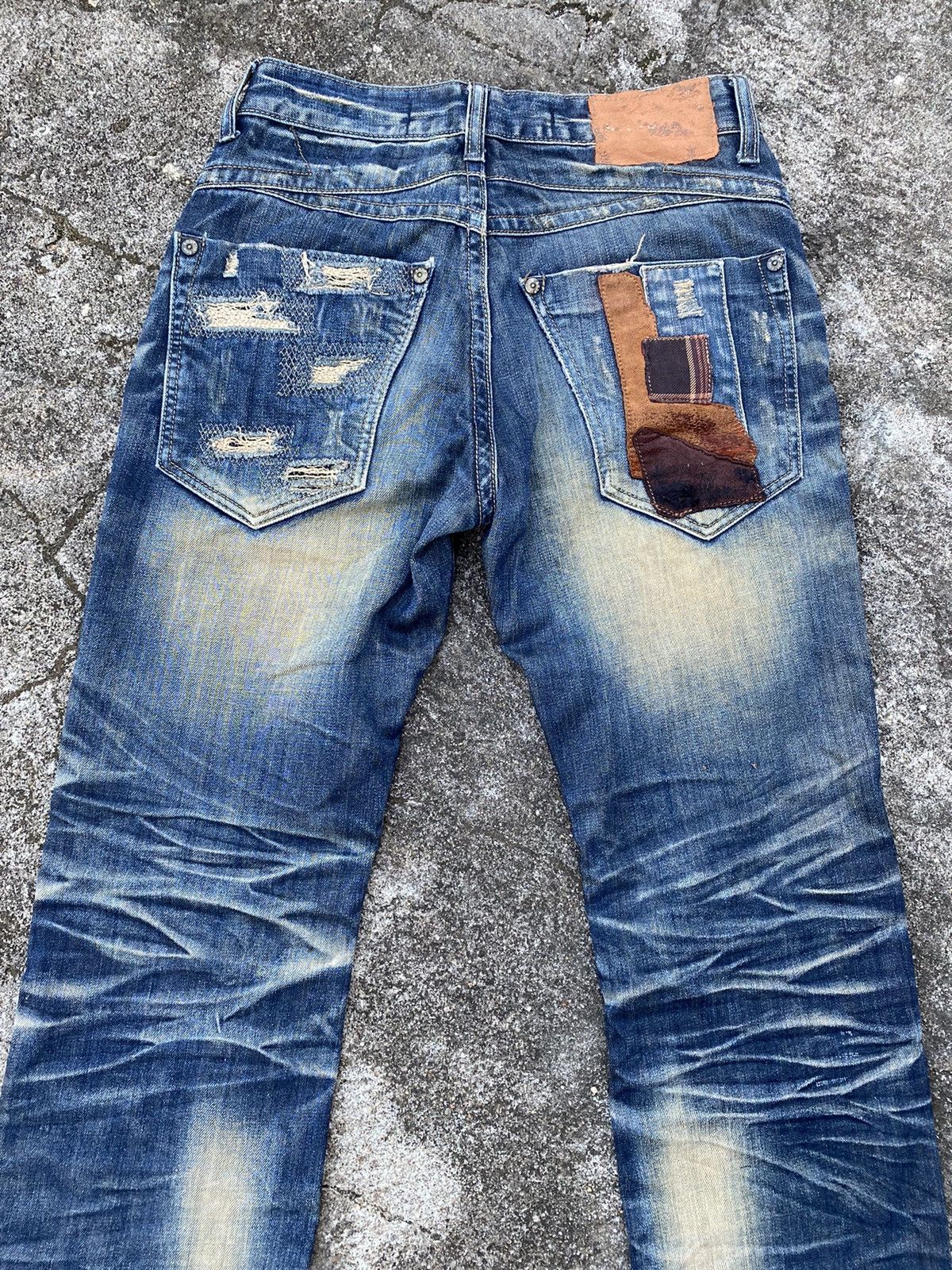 Japanese Brand Japanese Brand SDS Patchwork Kapital Inspired Size US 29 - 12 Thumbnail
