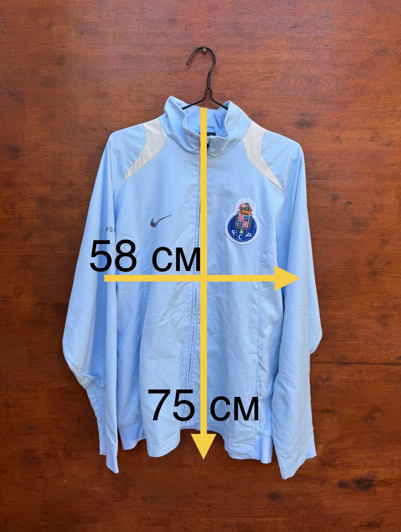 Nike FC Porto 2005/2006 Nike Blue Jacket - sz L - 10/10 Size US L / EU 52-54 / 3 - 10 Thumbnail
