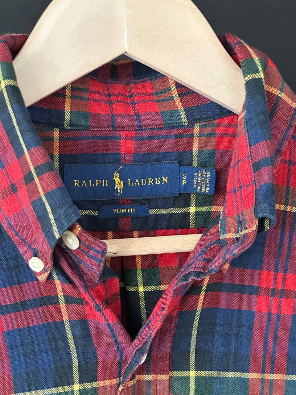Designer × Polo Ralph Lauren × Ralph Lauren Polo Ralph Lauren Luxury Oxford Check SHIRT Size US S / EU 44-46 / 1 - 6 Thumbnail