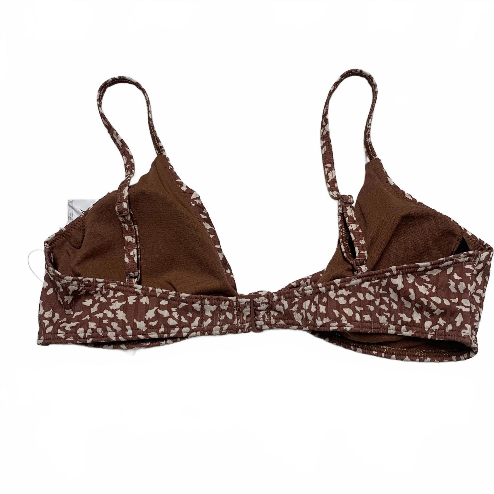 Royal Robbins Roxy Love the Surf Knot Bikini Top Women's Sz L BR Swimwear Size ONE SIZE - 2 Thumbnail