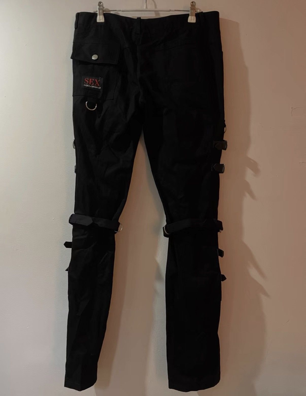 Dolce & Gabbana Dolce & Gabbana 03SS Runway "Sex Bondage" Low-Rise Harness Size US 36 / EU 52 - 2 Thumbnail