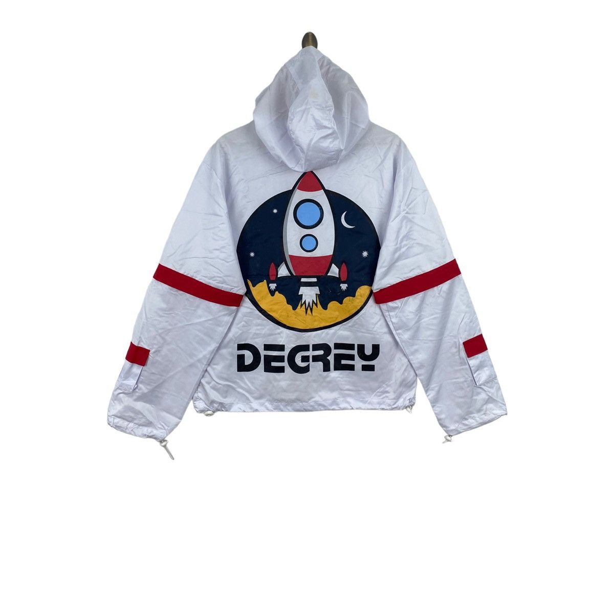 Japanese Brand DEGREY.VN Japanese Brand Rockets Launch Print White Red Size US S / EU 44-46 / 1 - 1 Thumbnail