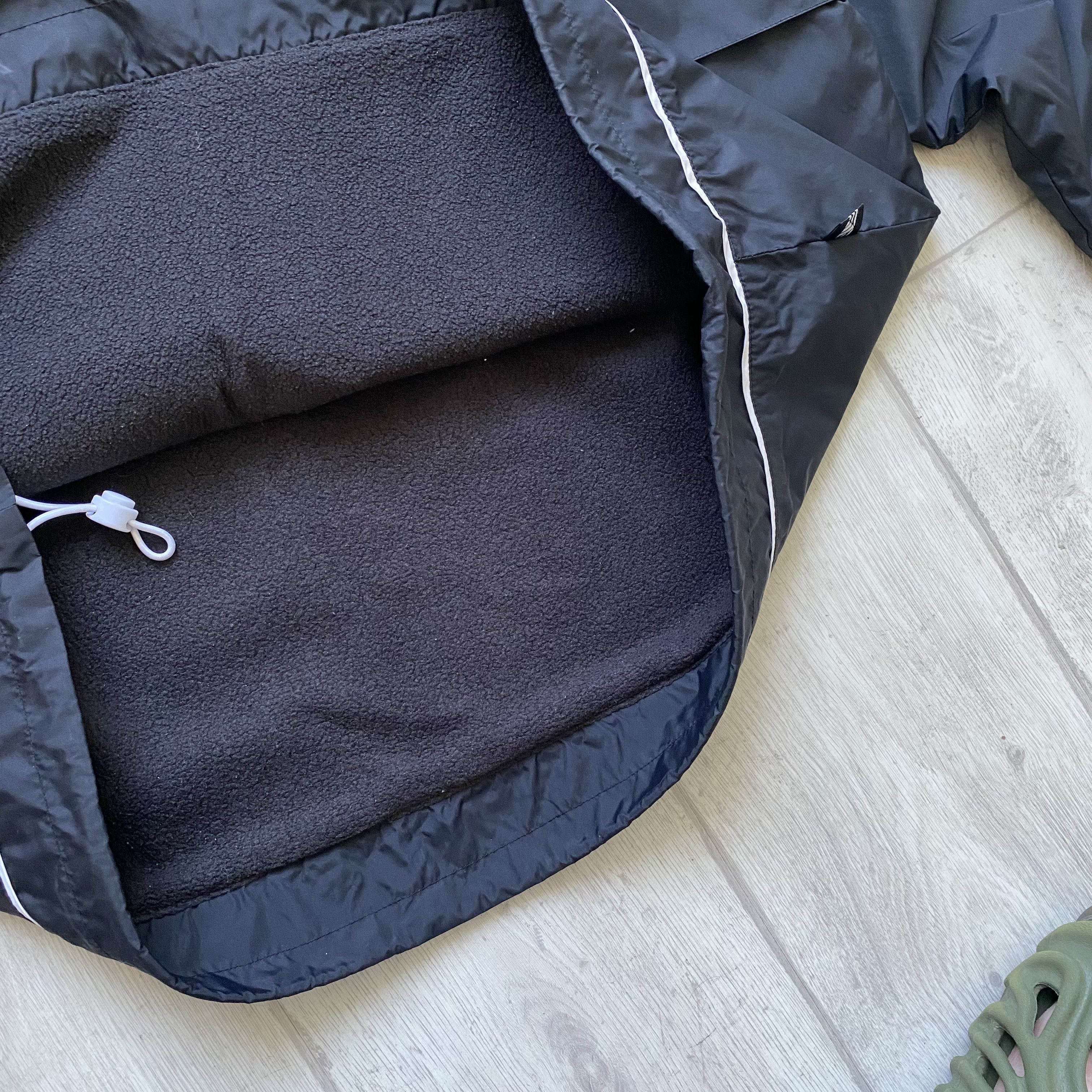 Adidas Vintage 90s Adidas nylon boxy jacket anorak Fleece lining Size US L / EU 52-54 / 3 - 9 Thumbnail