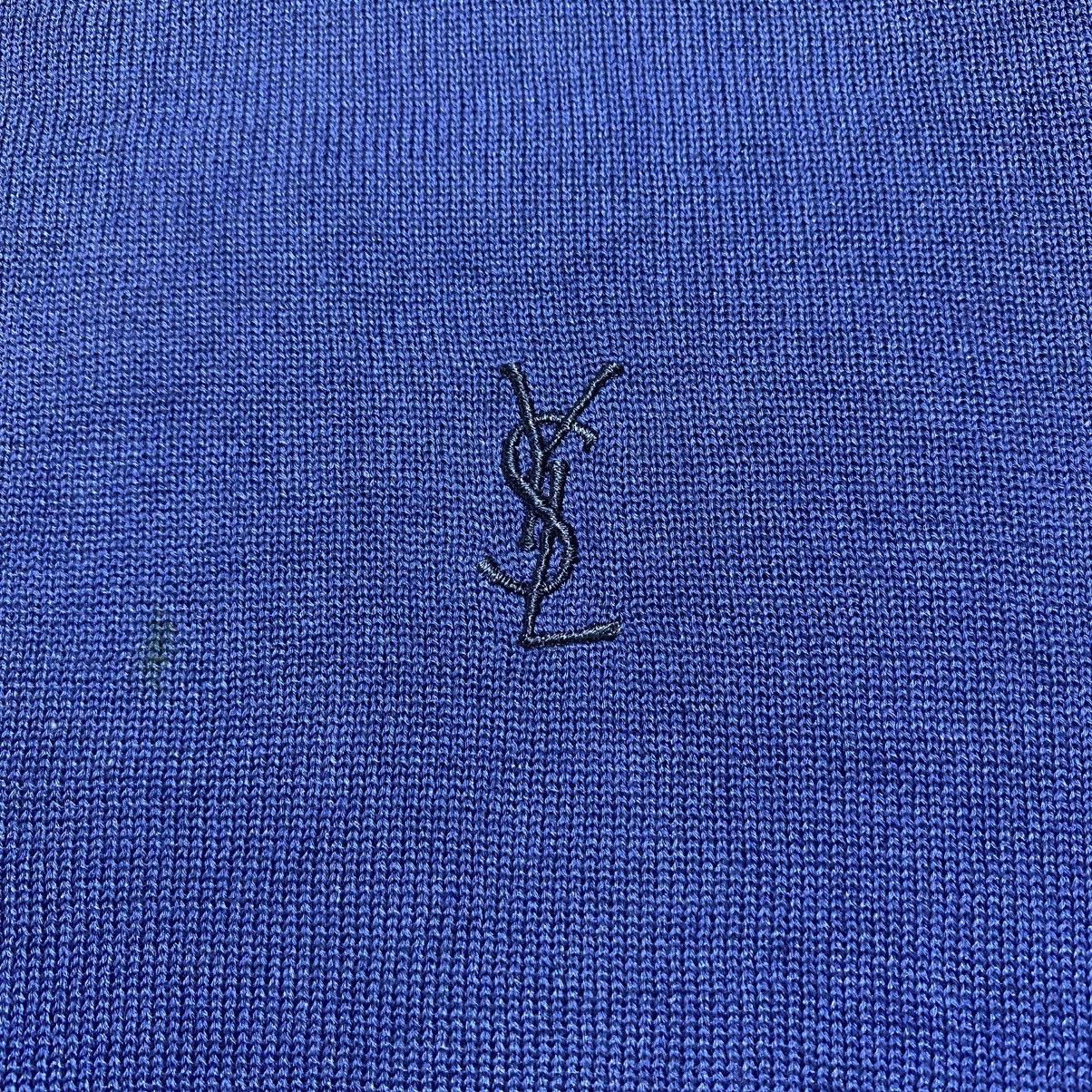 Yves Saint Laurent Yves Saint Laurent Knit Short Sleeve Summer Knit Size M / US 6-8 / IT 42-44 - 3 Thumbnail