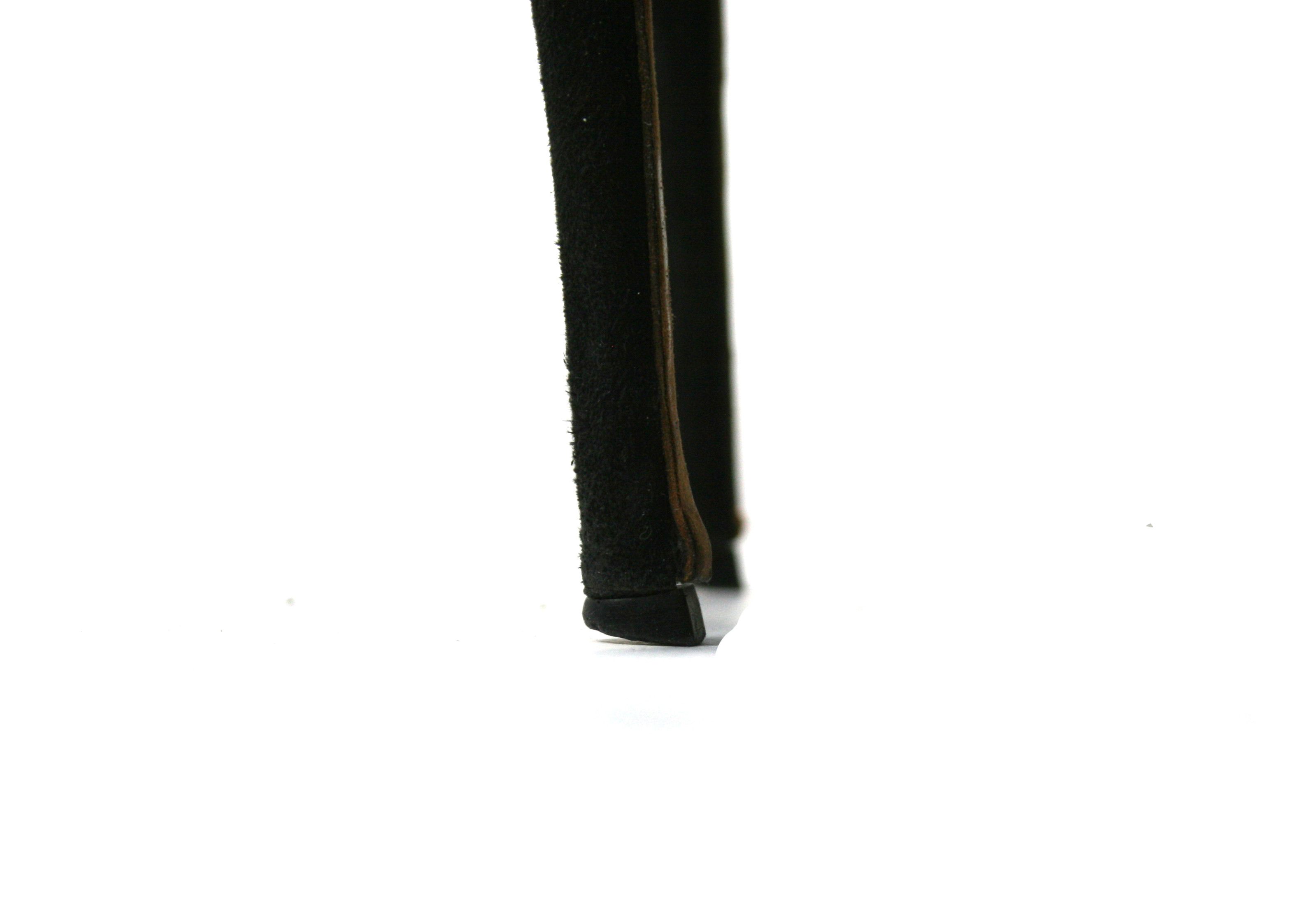 Gucci 00S Tom Ford Era Suede Pump Heels Vintage Size US 7.5 / IT 37.5 - 10 Thumbnail