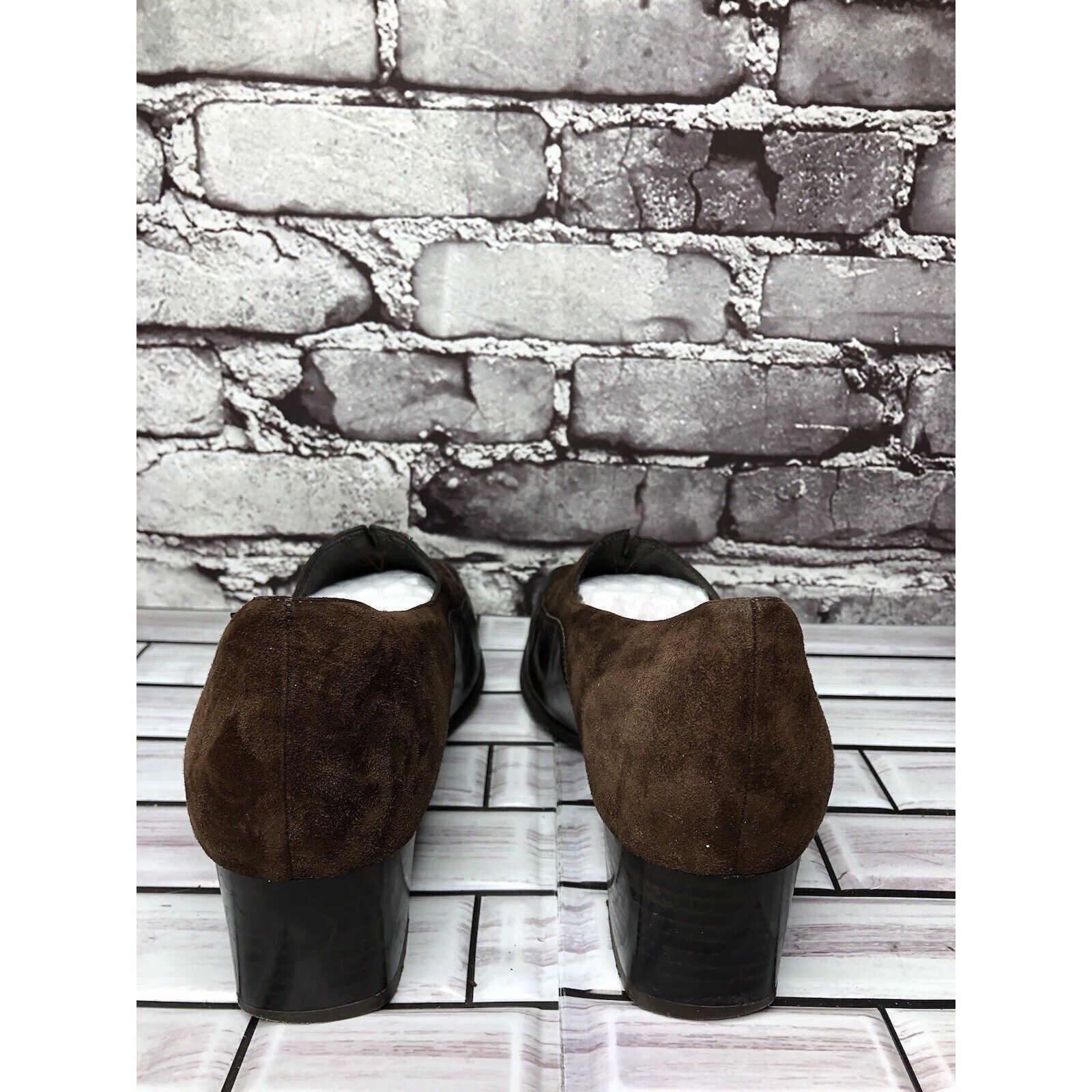 Mephisto Mephisto Brown Suede Leather Square Toe Split Toe Loafers He Size US 9 / IT 39 - 4 Thumbnail