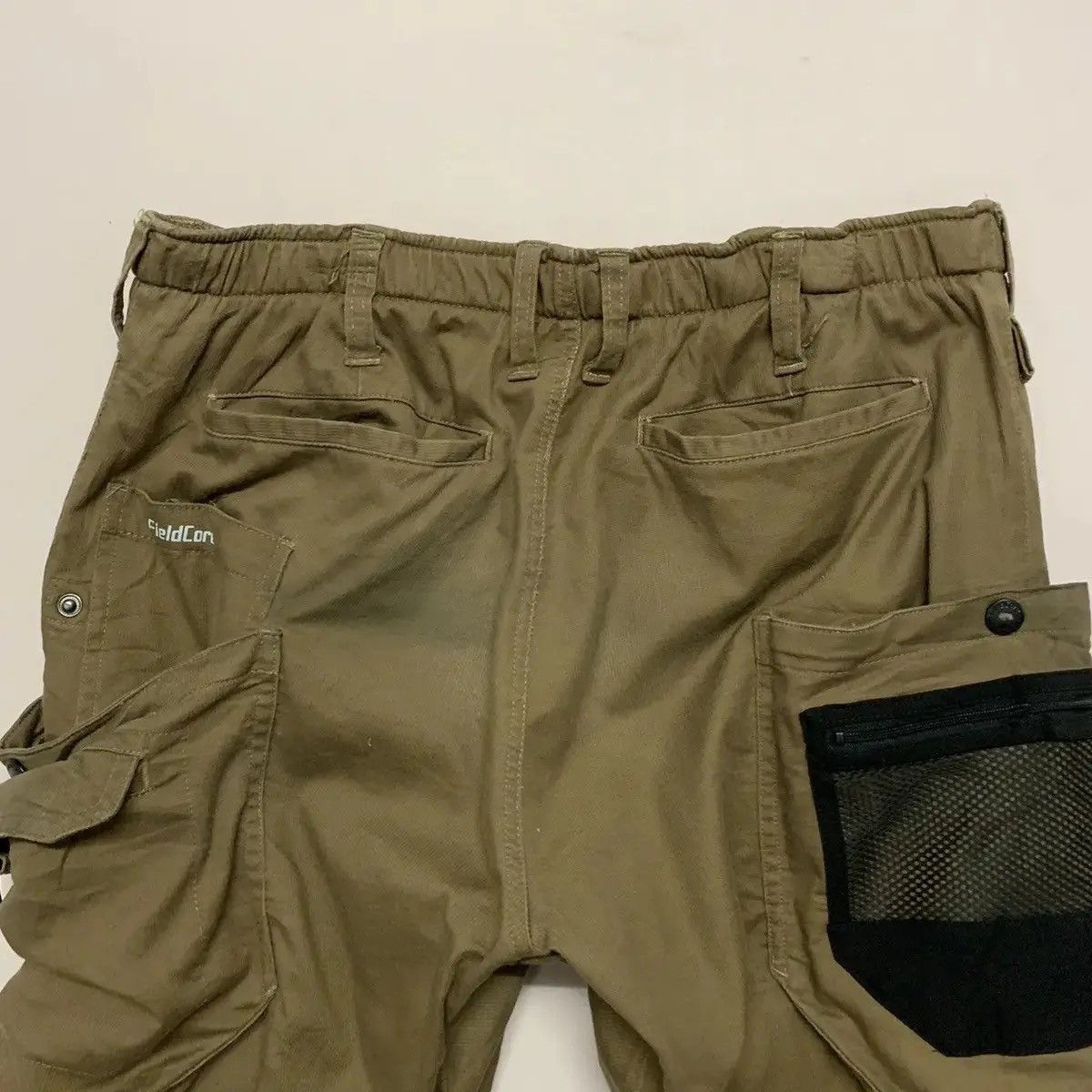 Vintage FIELDCORE Utility Multi Big Pocket Stretchable Cargo Pants Size US 33 - 9 Thumbnail