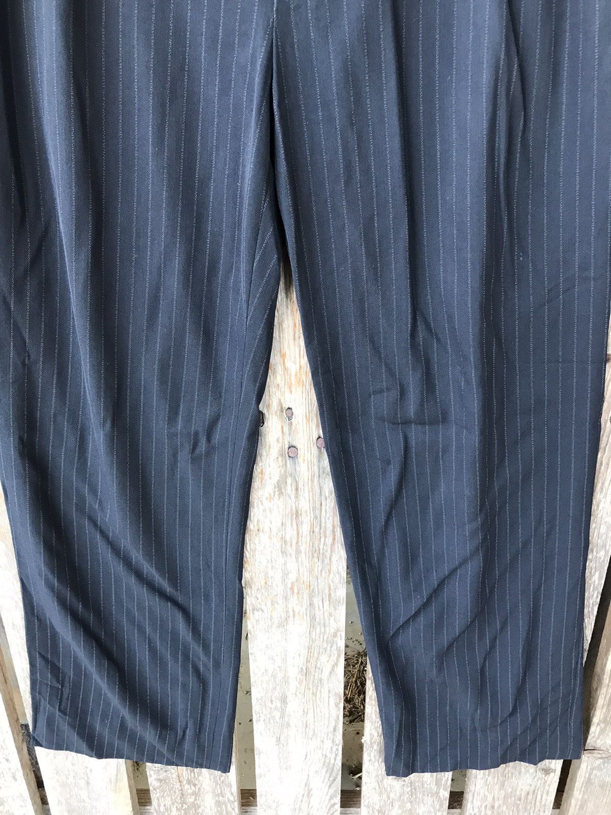 yoshie inaba Vtg 90s L'equippe Yoshie Inaba Stripe Pant Size 29" - 7 Thumbnail