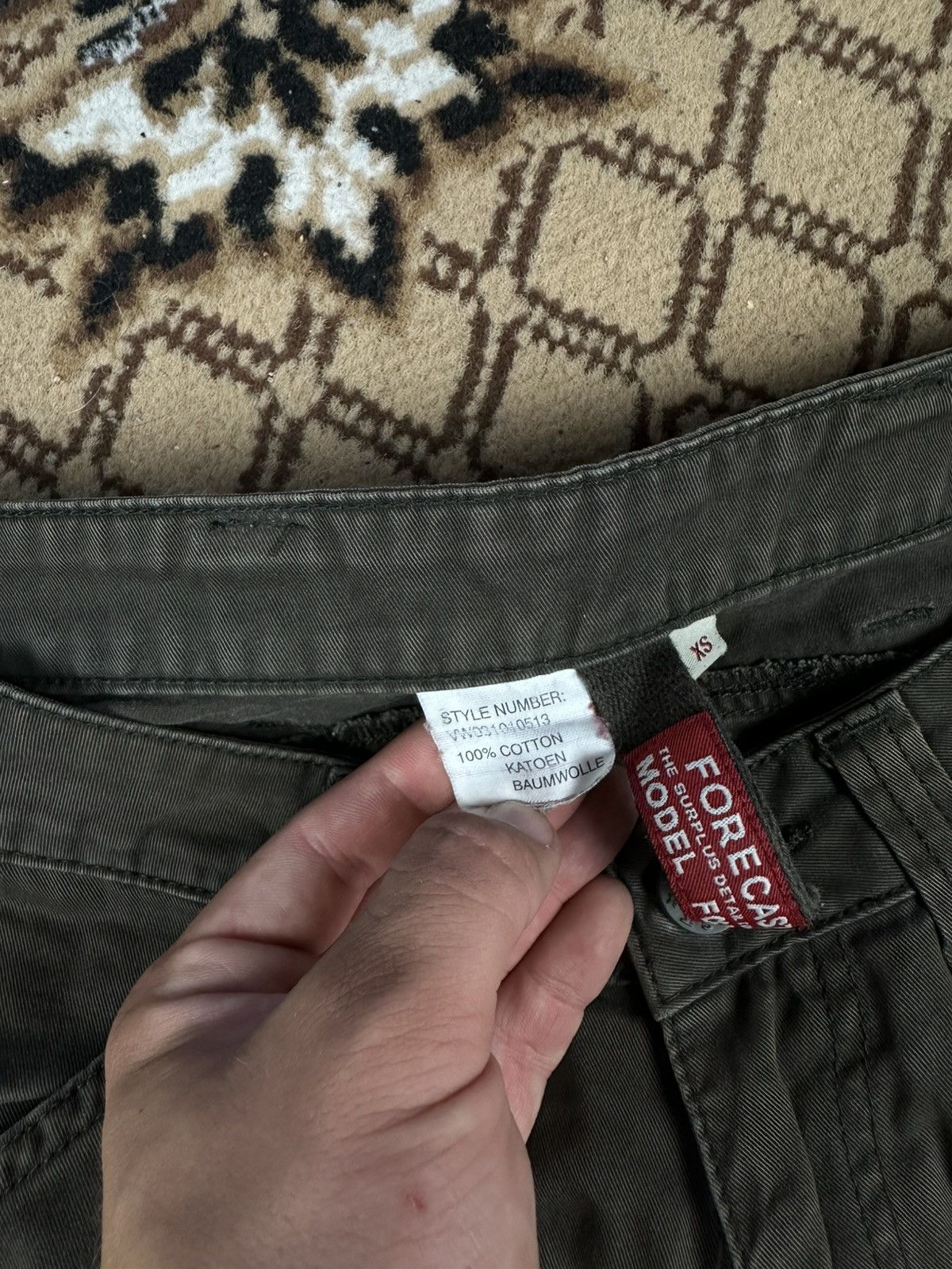 Vintage Vintage Forecast Utility Cargo Pants Military Woman’s Size 30" / US 8 / IT 44 - 9 Thumbnail
