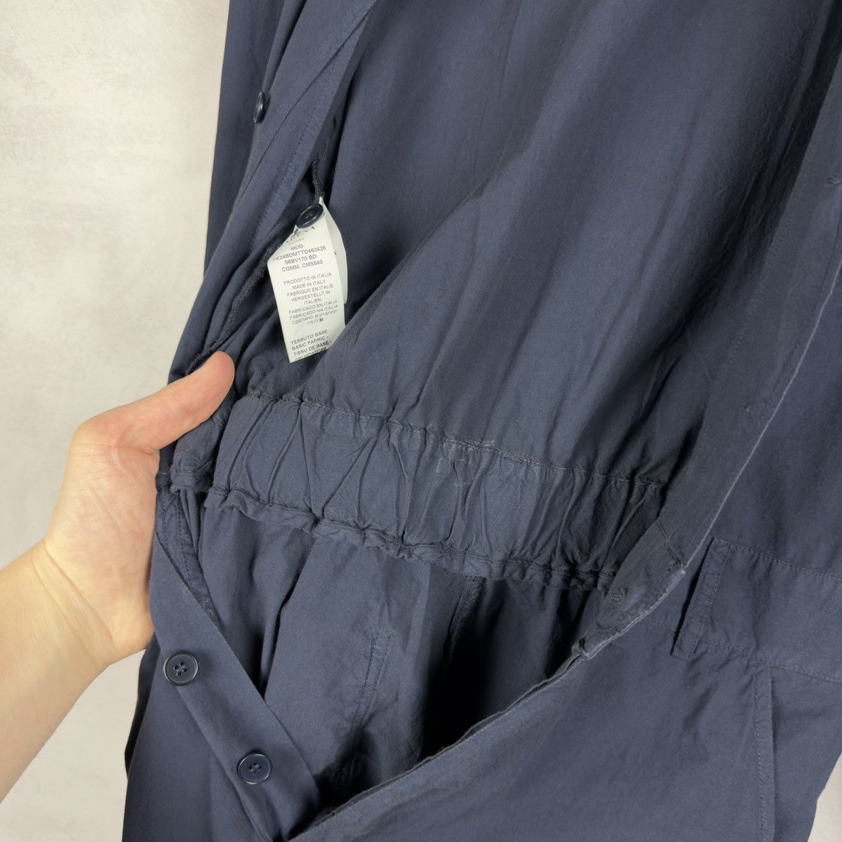 Barena Venezia Barena Venezia Ombrina Women’s Cotton Jumpsuit Overall Size 30" / US 8 / IT 44 - 17 Thumbnail