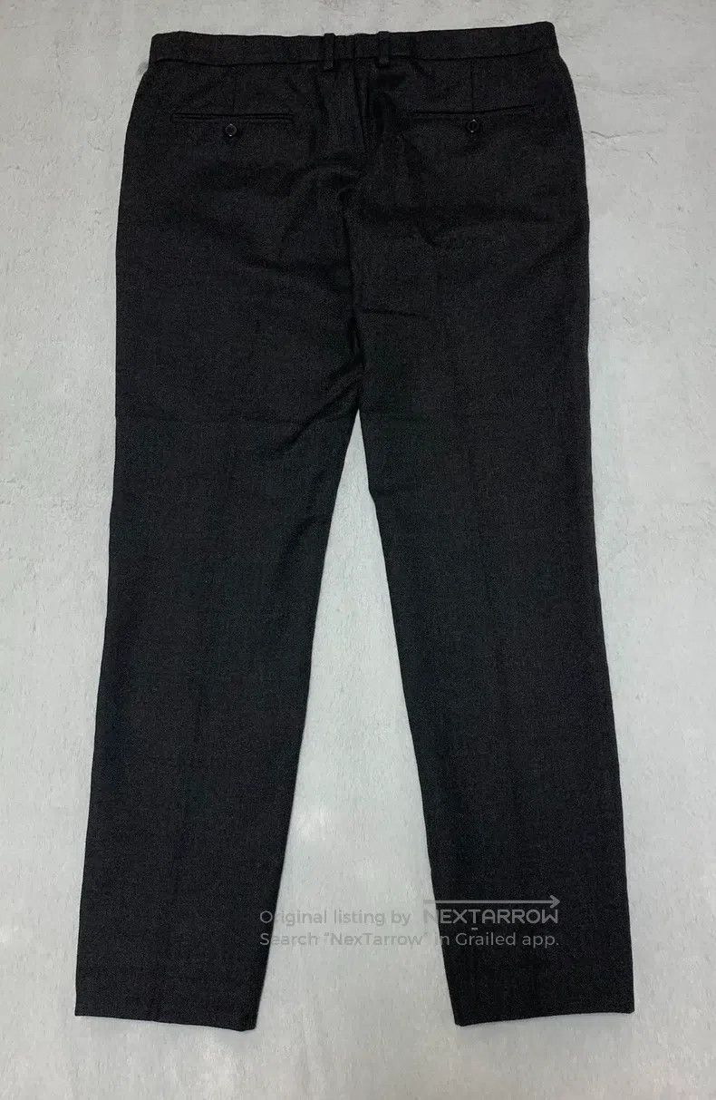 Saint Laurent Paris Saint Laurent Paris Original Gray Double Zipper Wool Trous Size US 38 / EU 54 - 2 Thumbnail