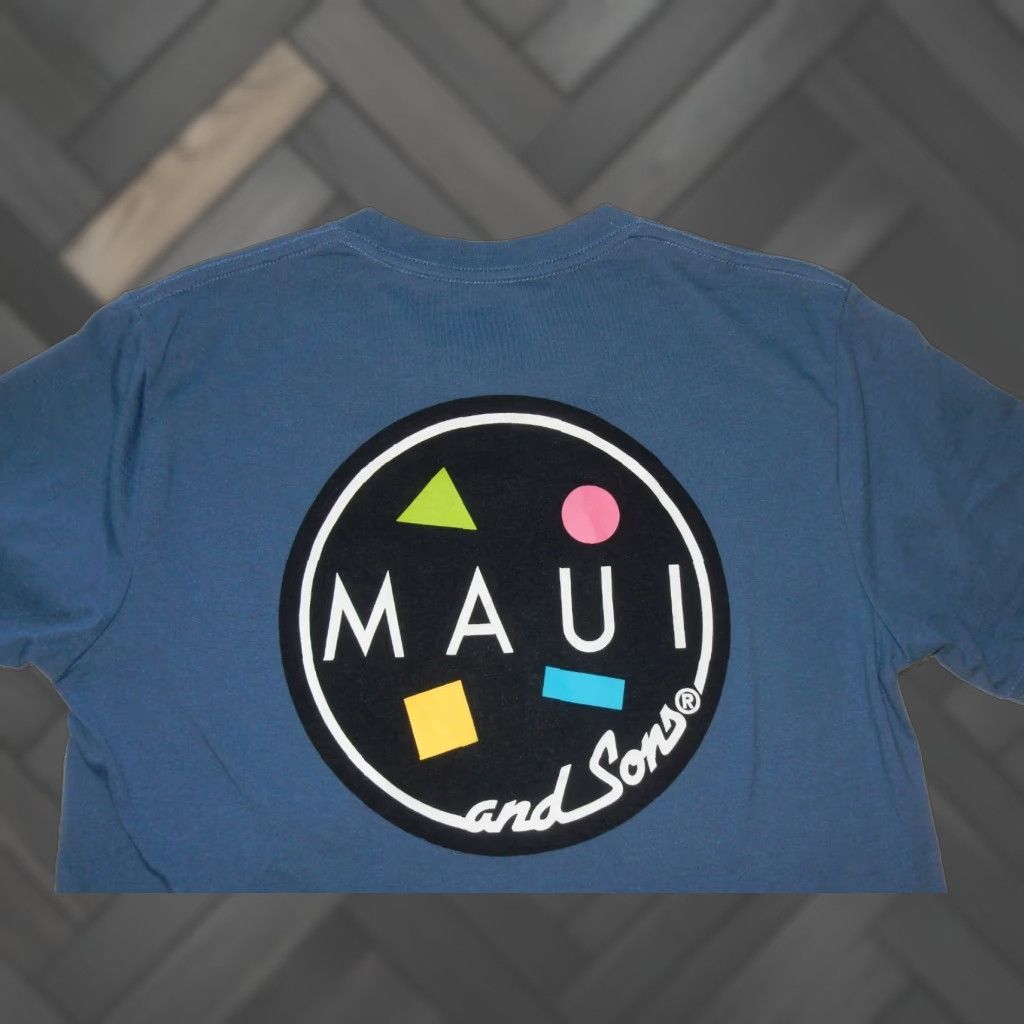 Vintage Maui & Sons Men's T Shirt Size M Size US M / EU 48-50 / 2 - 1 Thumbnail
