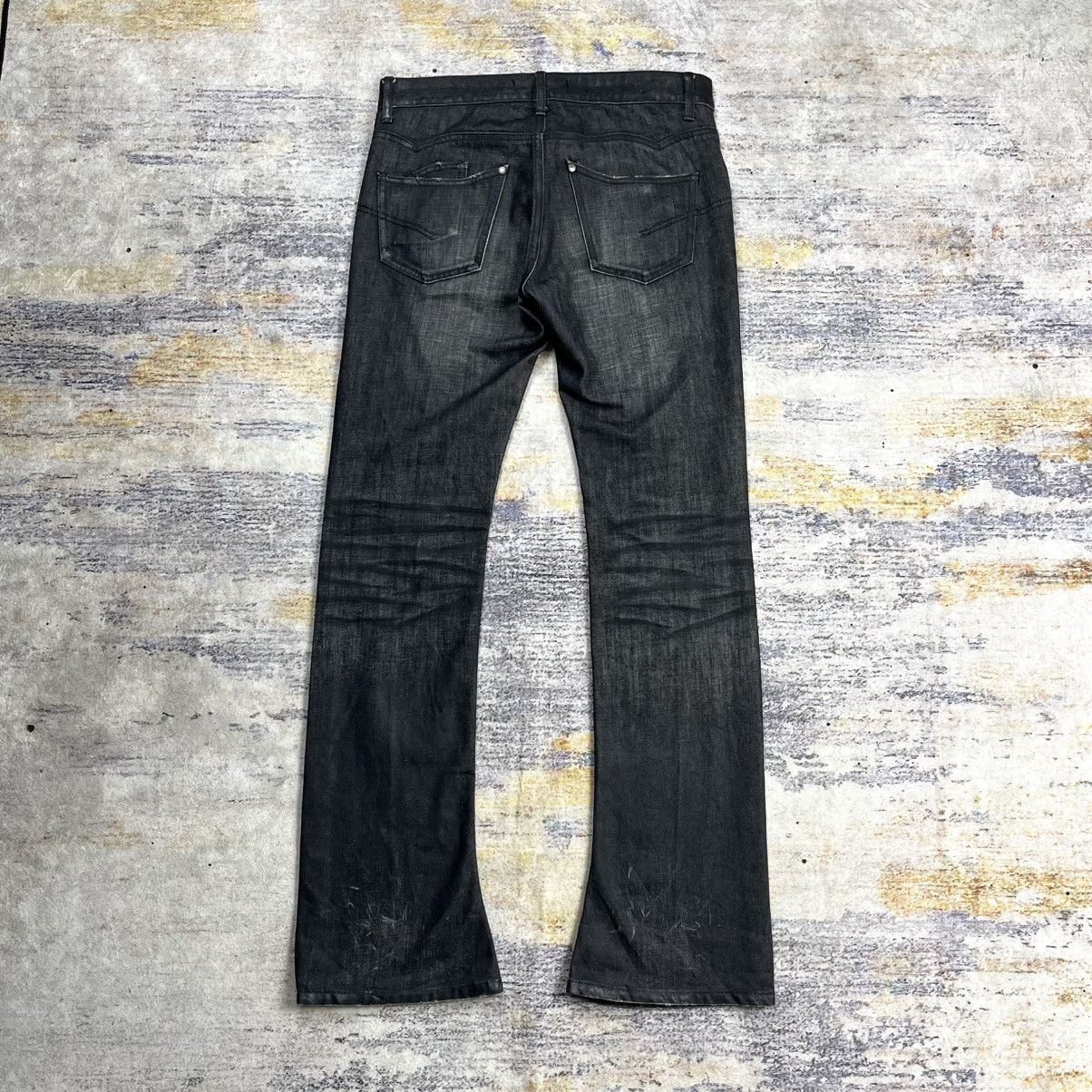 JACKROSE Jackrose Luv Maison low rise distressed flared denim pants Size US 32 / EU 48 - 2 Thumbnail