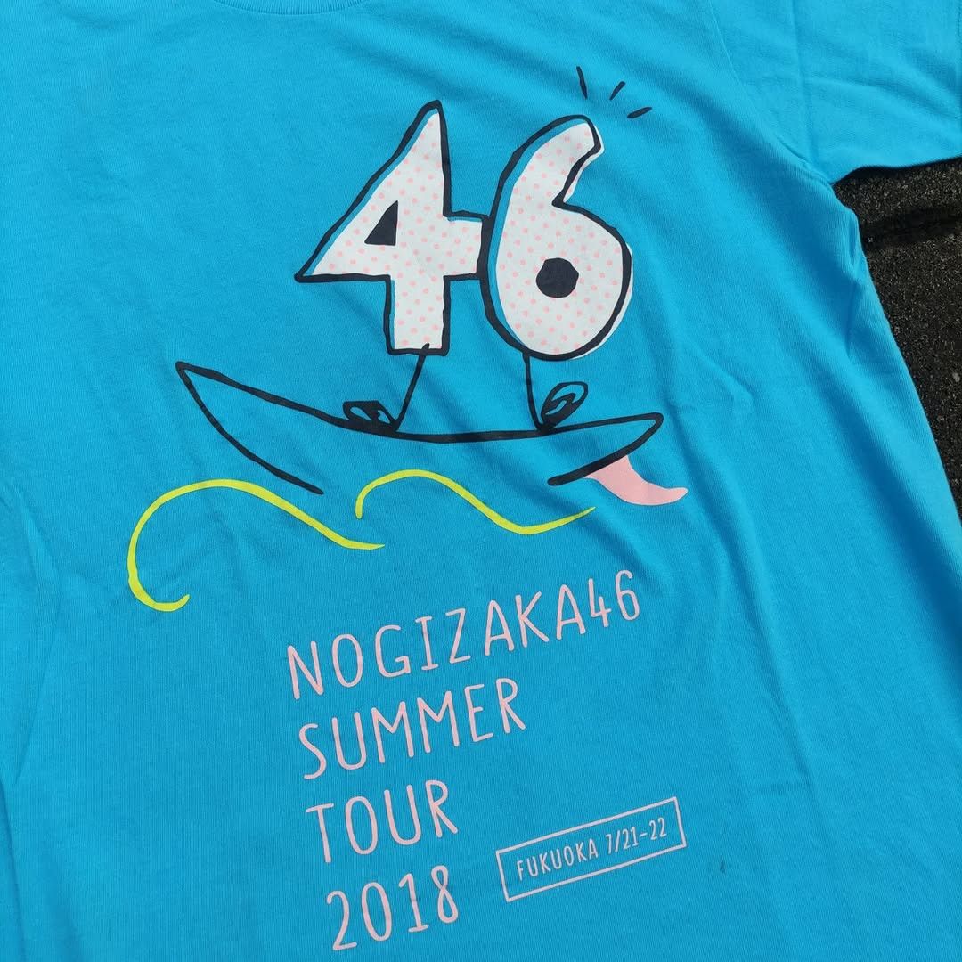 Band Tees Nogizaka46 Summer Tour 2018 Tee Size US M / EU 48-50 / 2 - 2 Thumbnail