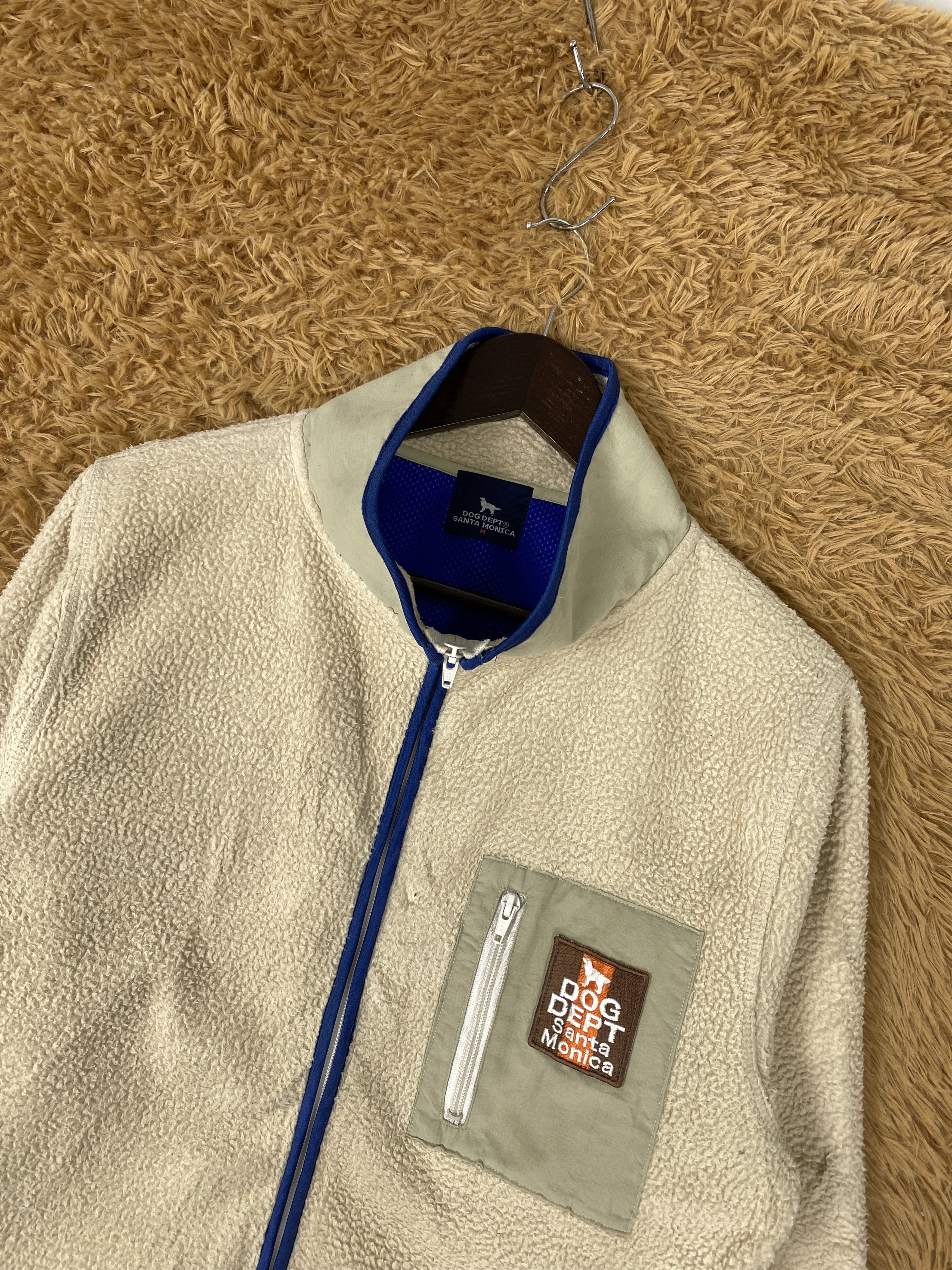 Japanese Brand × Vintage Vintage Dog Dept Santa Monica Fleece Jacket Size US S / EU 44-46 / 1 - 2 Thumbnail