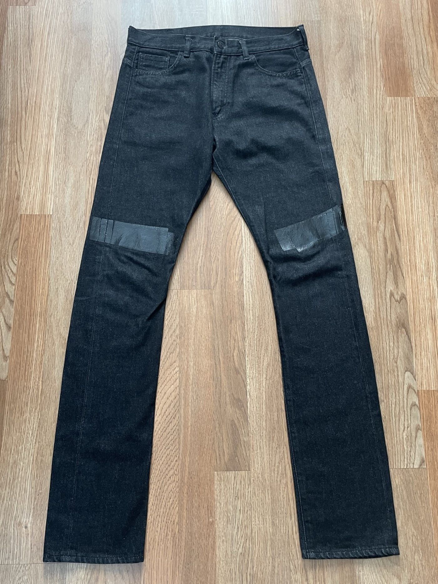 Japanese Brand × Lad Musician AW07 Lad Musician Tape Black Denim