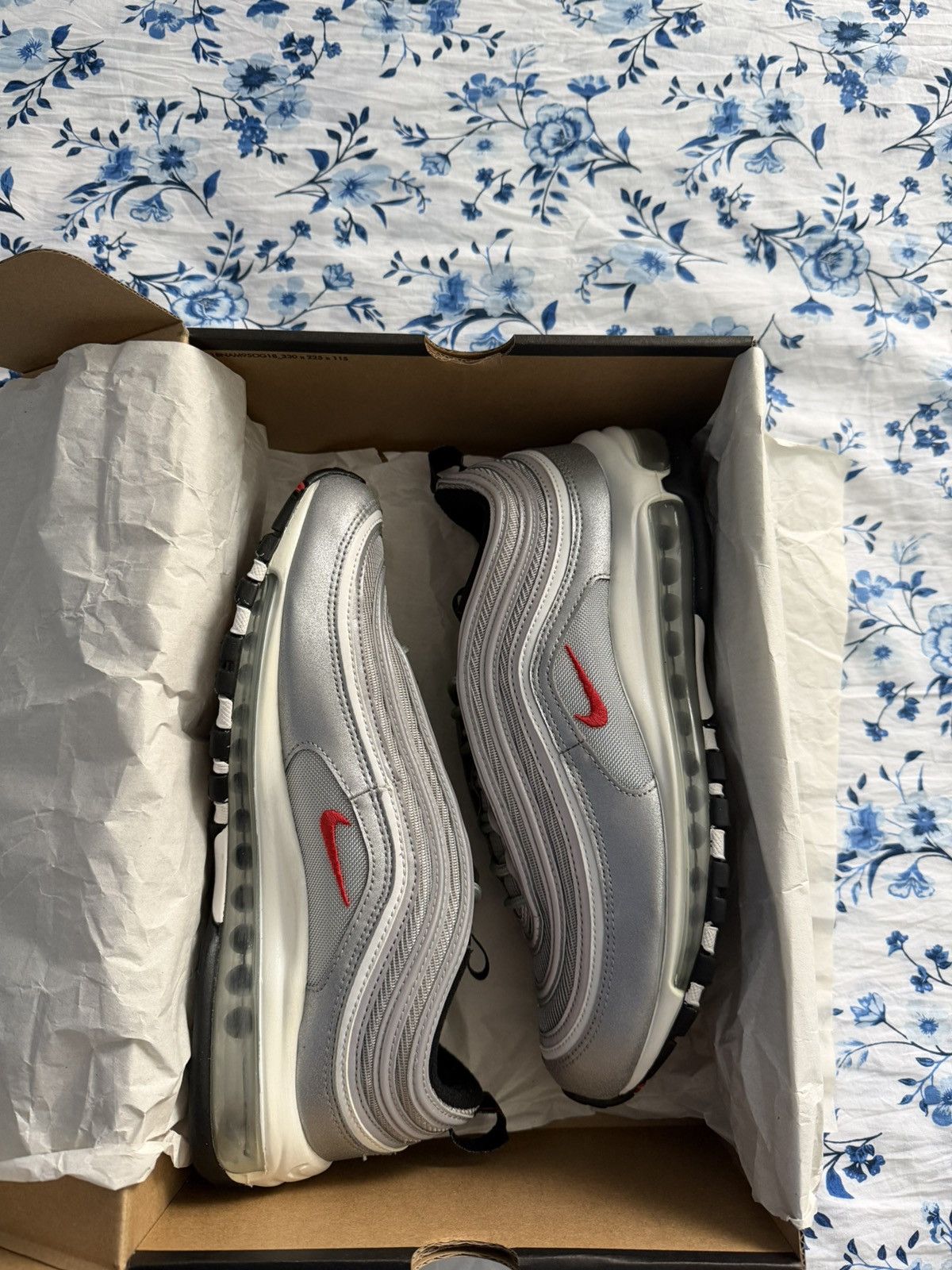 Nike Air Max 97 'Silver Bullet' 2022 Size US 9.5 / EU 42-43 - 1 Thumbnail