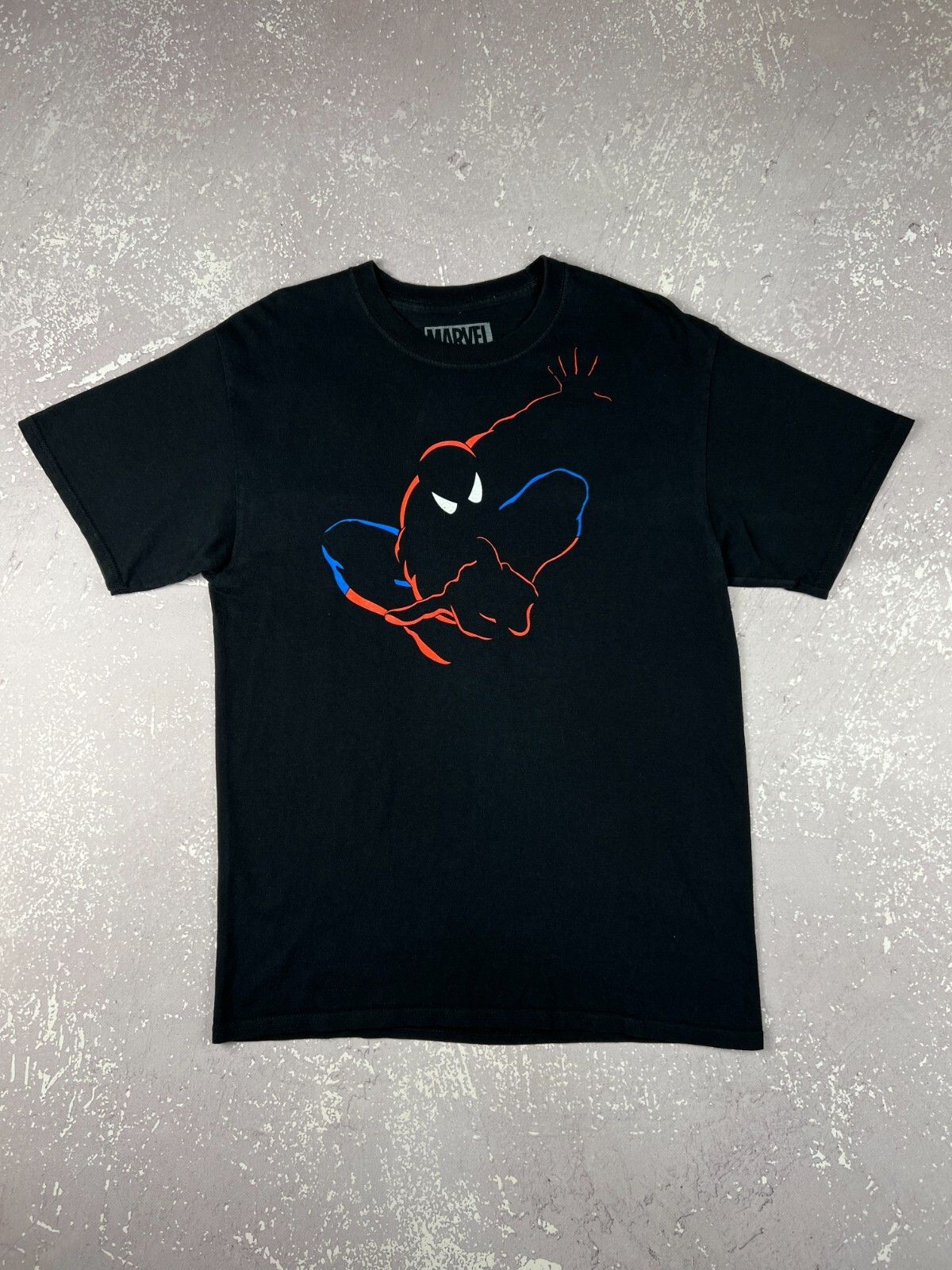 Marvel Comics × Universal Studios Marvel Spiderman Universal Studios T Shirt Mens M Black Size US M / EU 48-50 / 2 - 1 Thumbnail