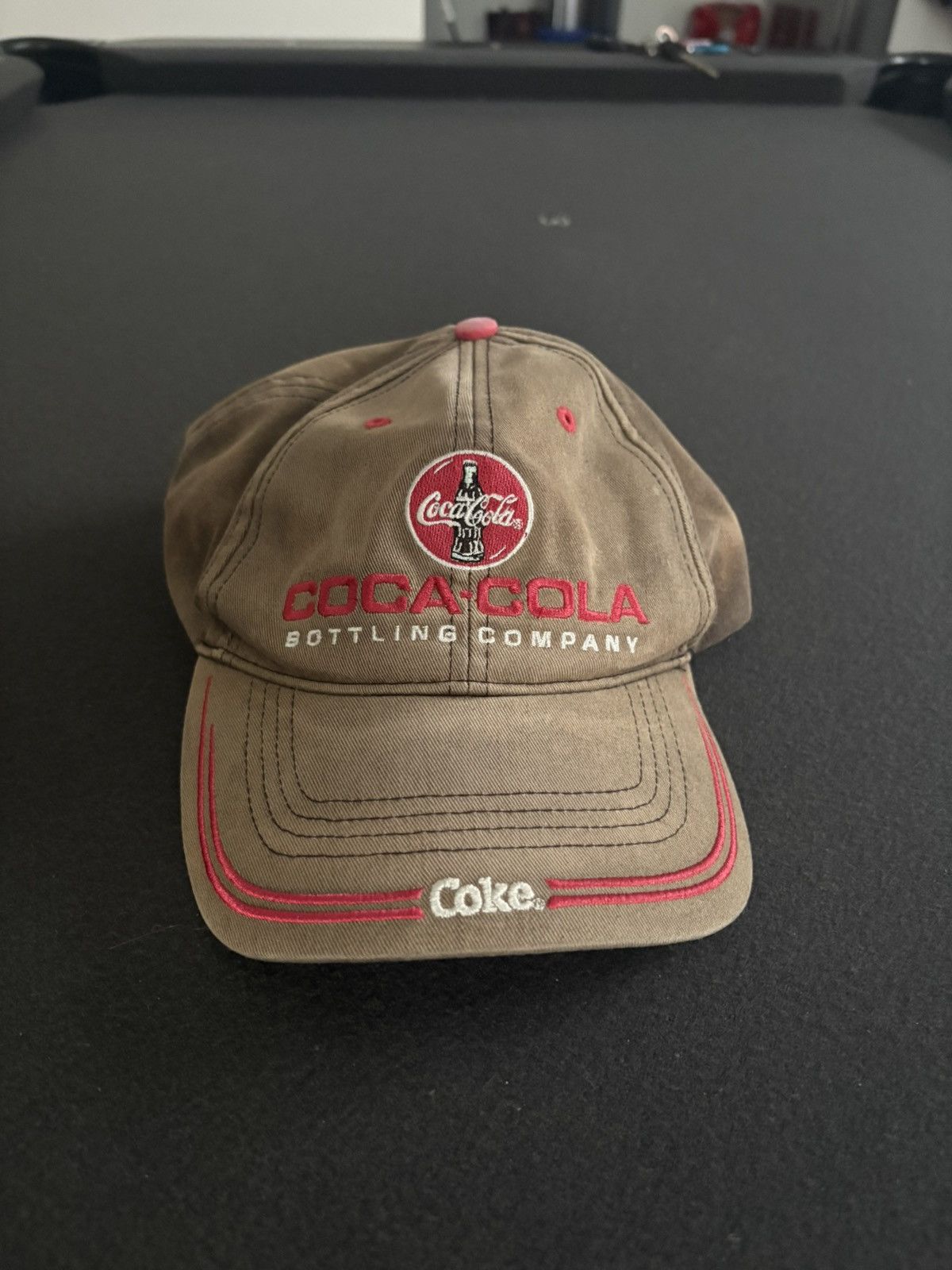 Coca Cola Faded Embroidered hat Size ONE SIZE - 1 Thumbnail