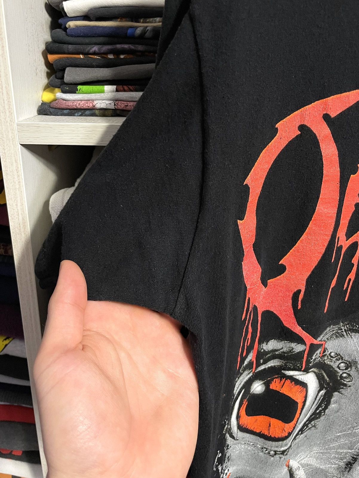 Band Tees Vintage 2005 Obituary Cause Of Death Metal Band T-Shirt Size US M / EU 48-50 / 2 - 9 Thumbnail