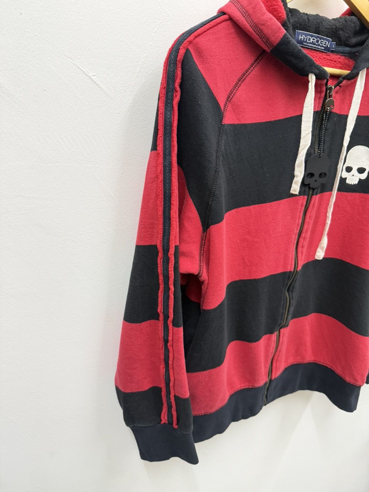 HYDROGEN HYDROGEN PUNKS EMBROIDERY SKULL LIMITED EDITION HOODIE Size US L / EU 52-54 / 3 - 5 Thumbnail